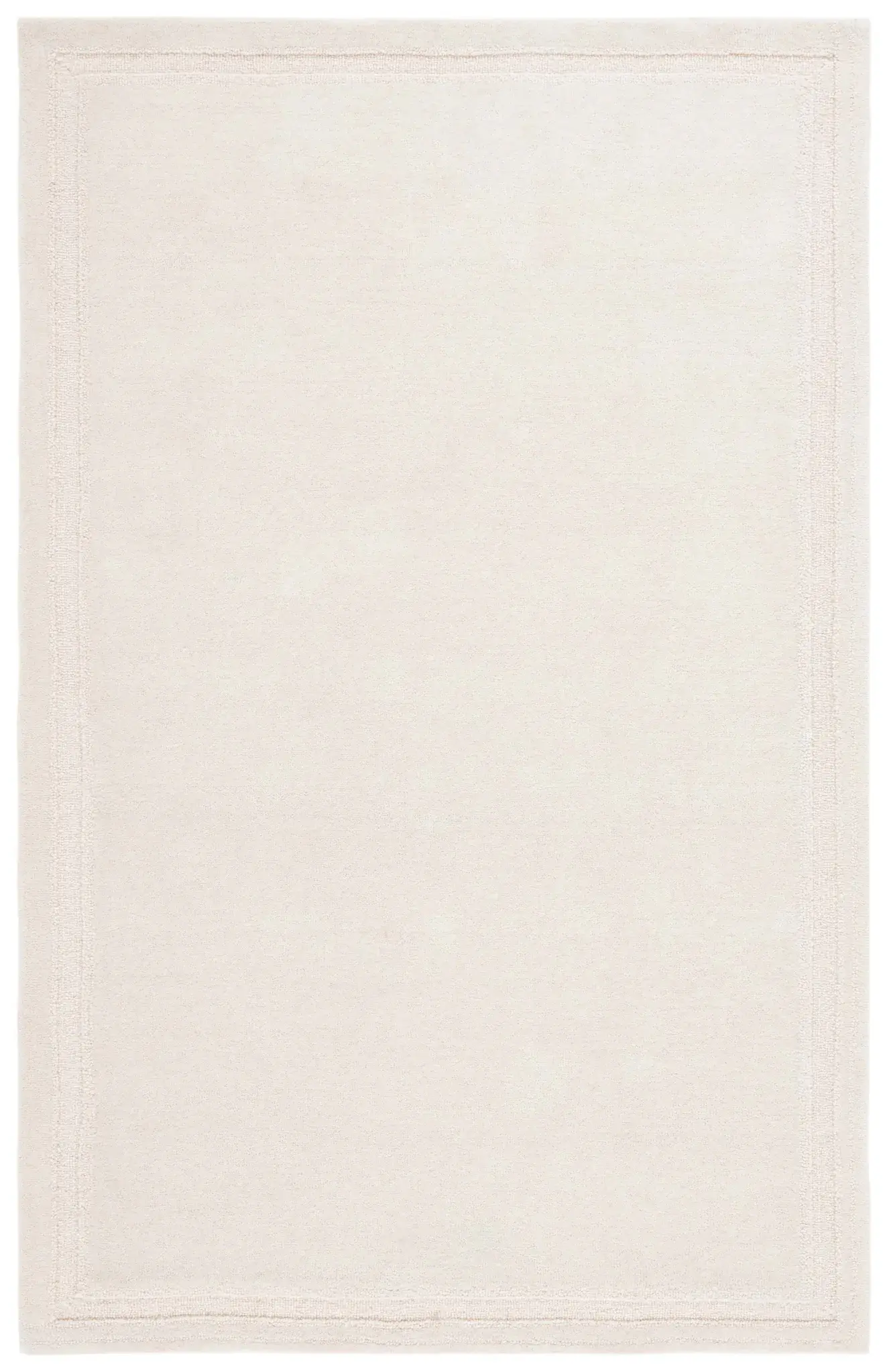 Metro Modern Bordered Hand-Tufted Wool Rug