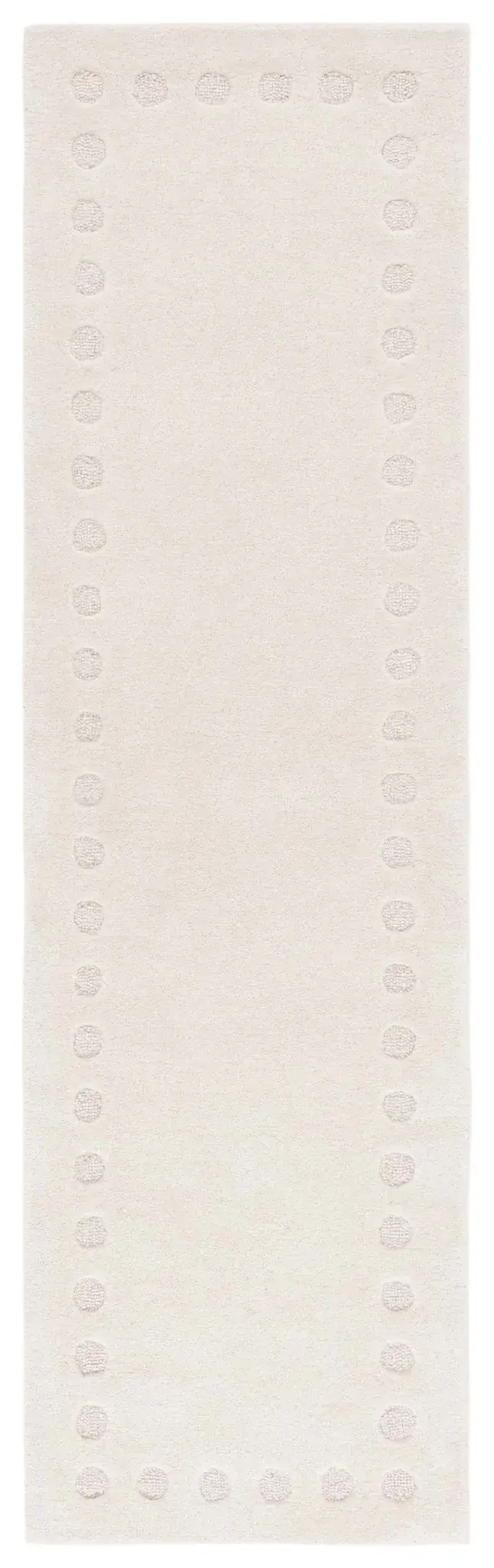 Metro Dotted Border Hand-Tufted Wool Rug