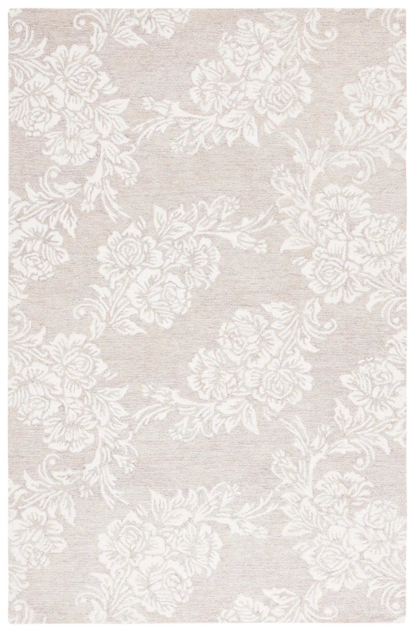 Metro Floral Bouquet Hand-Tufted Rug