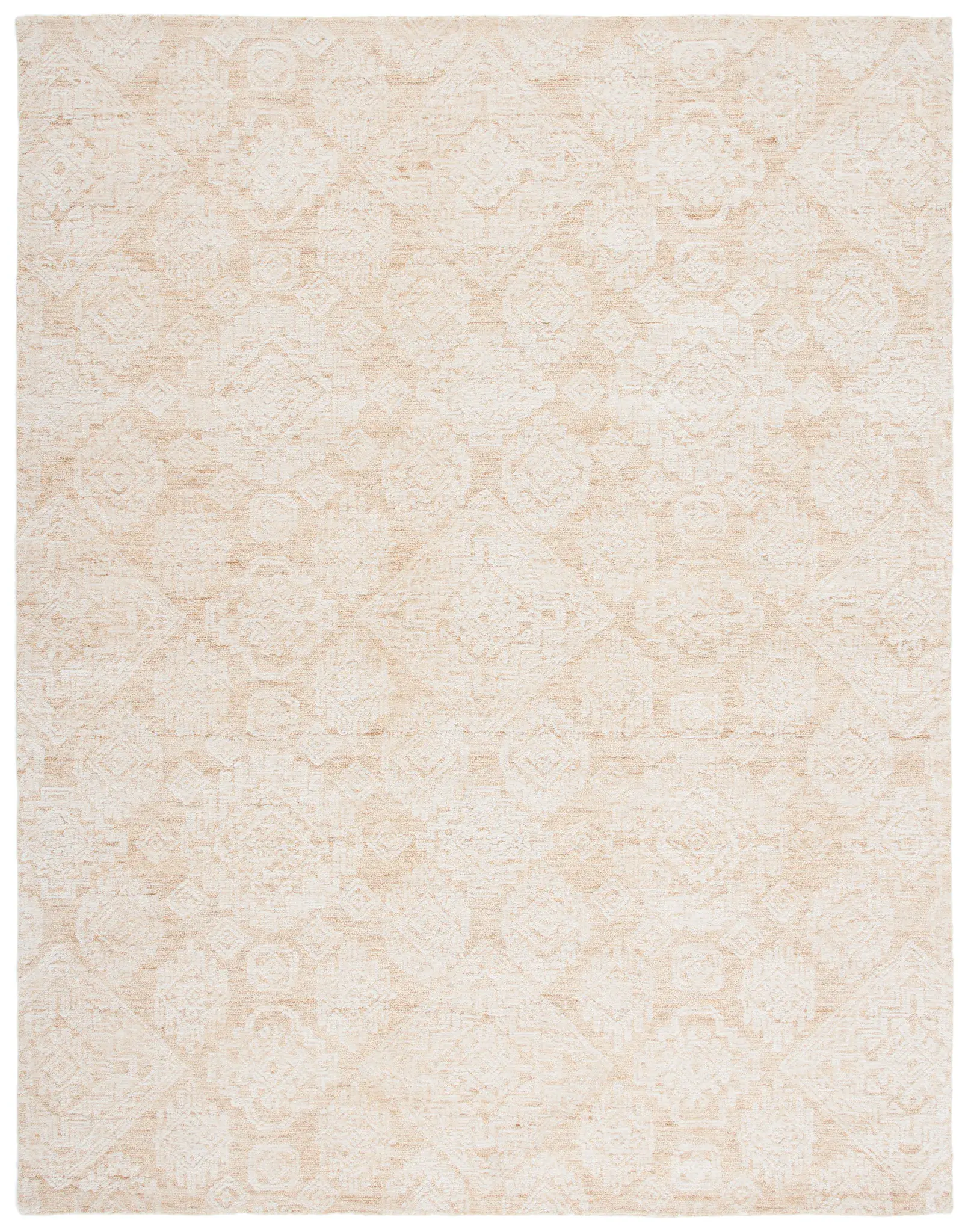 Metro Tribal Allover Diamond Hand-Tufted Wool Rug