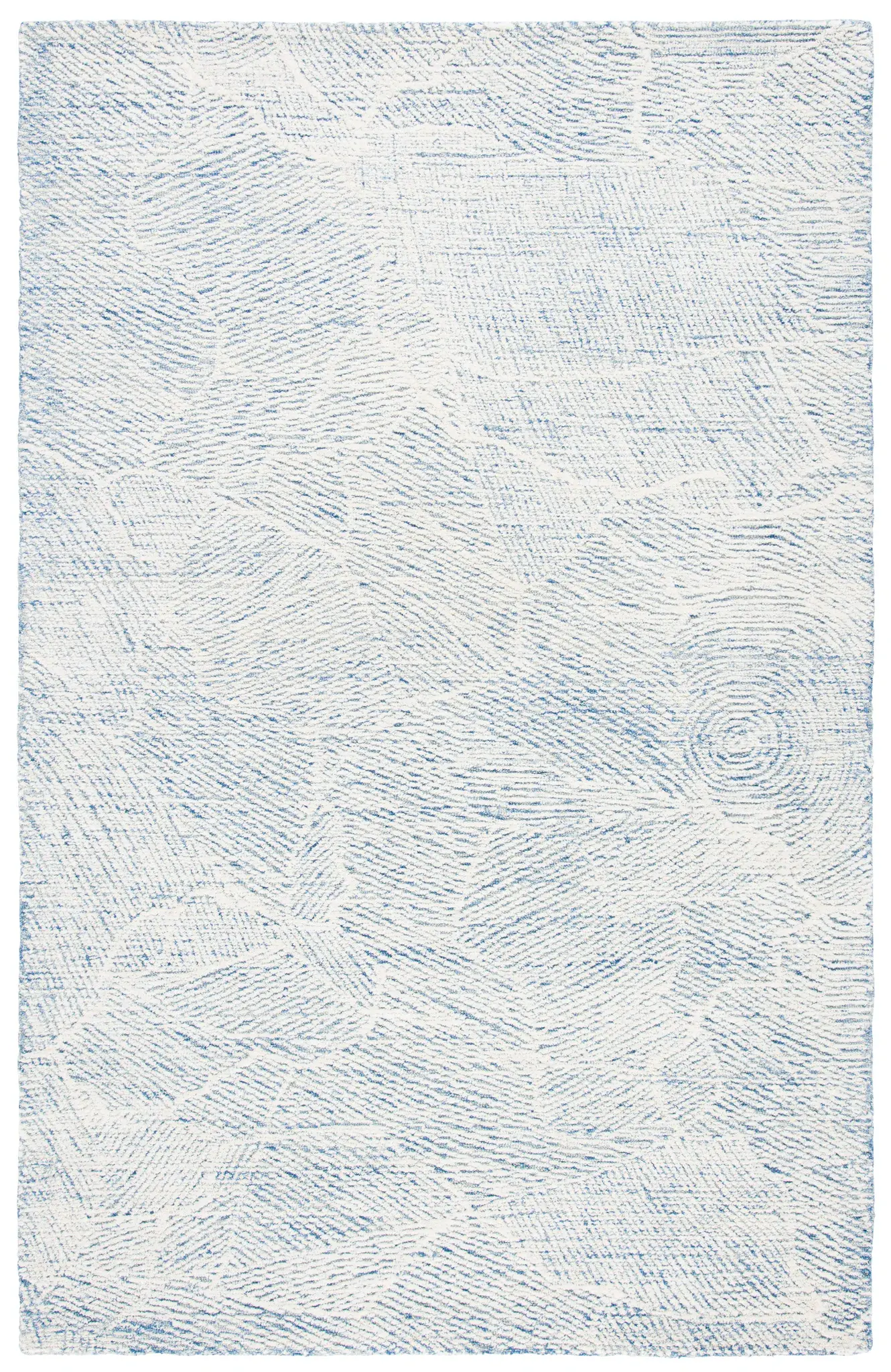 Metro Woodgrain Hand-Tufted Wool Rug