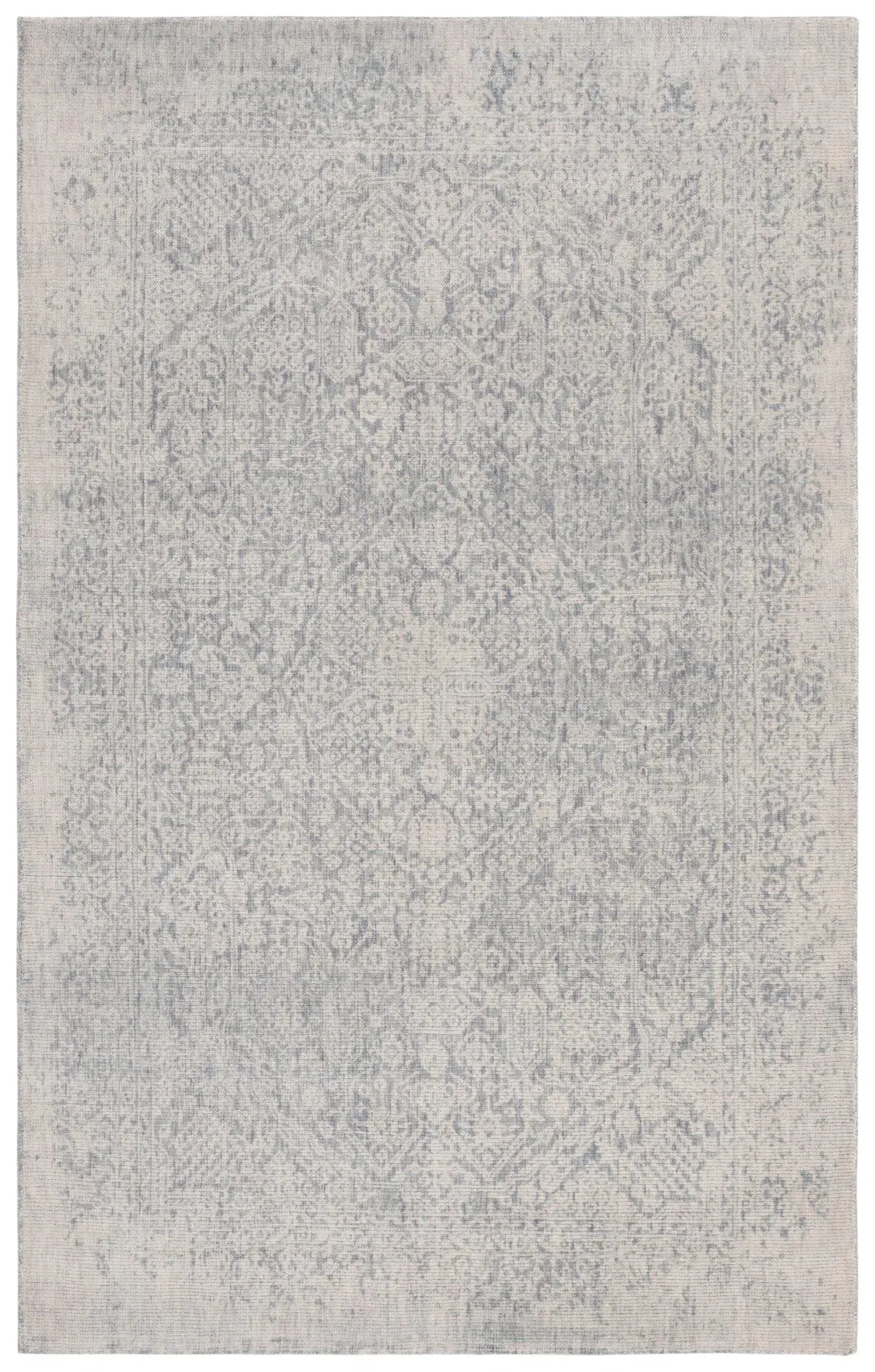 Maharaja Faded Medallion Hand-Loomed Wool Rug