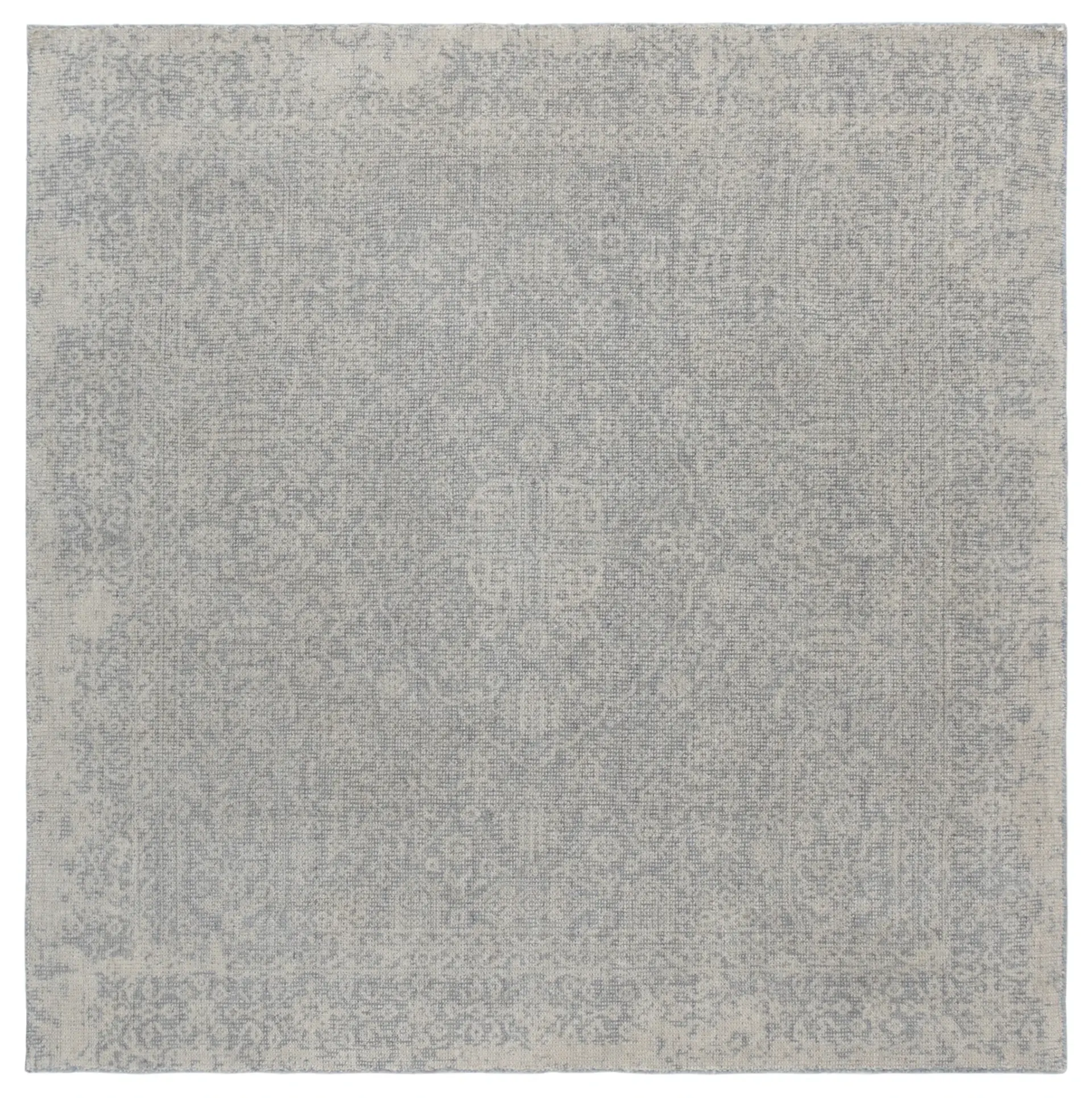 Maharaja Faded Medallion Hand-Loomed Wool Rug