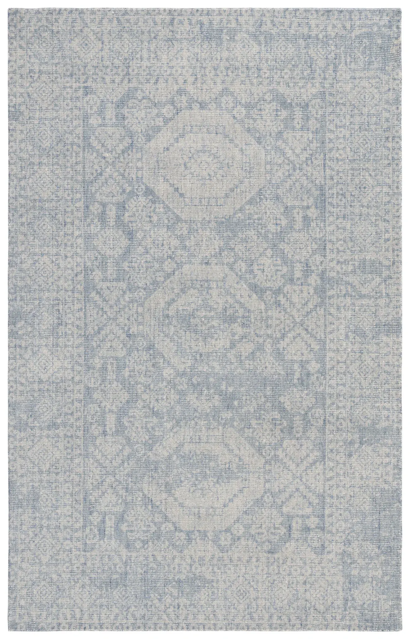 Maharaja Triple Medallion Hand-Loomed Wool Rug