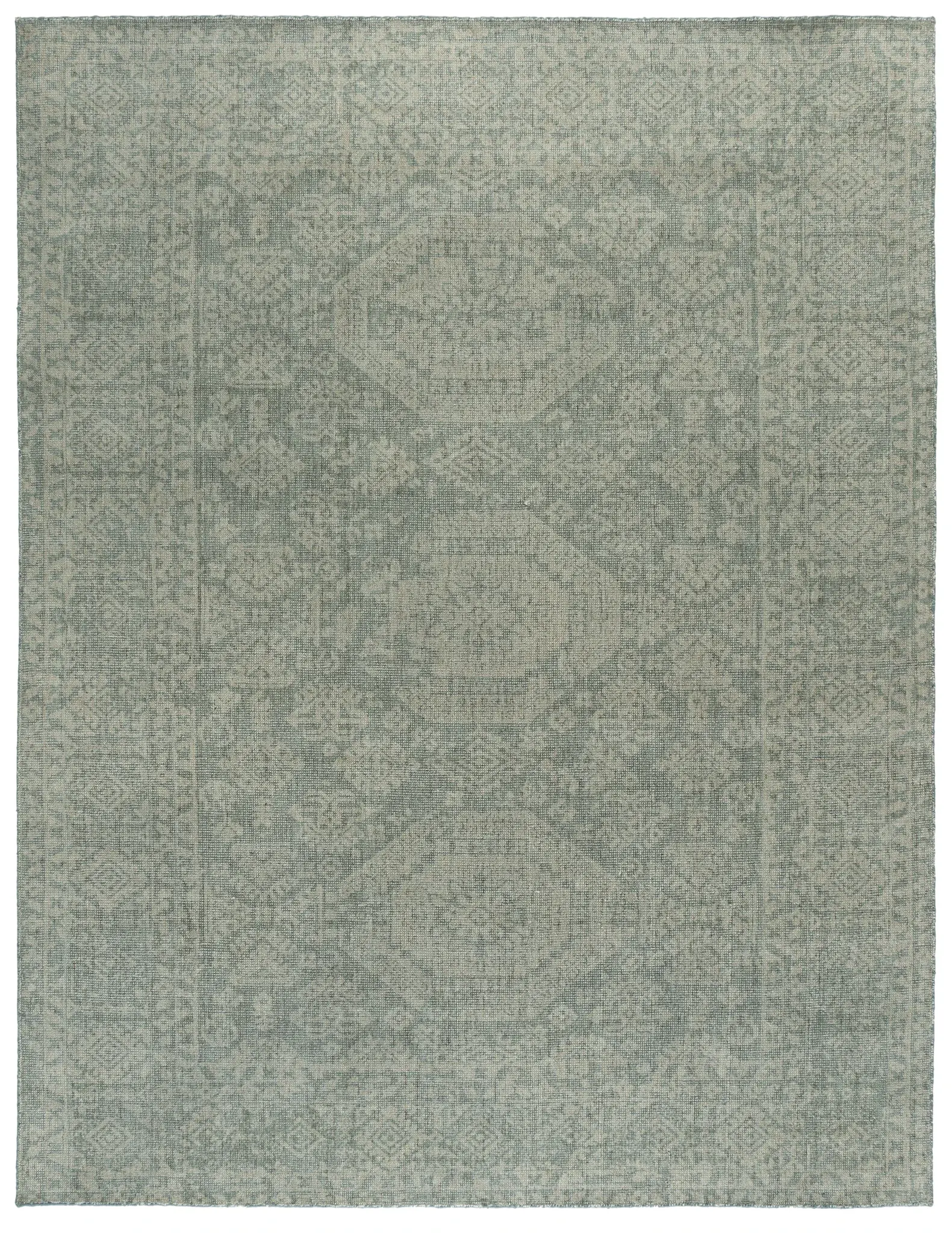 Maharaja Triple Medallion Hand-Loomed Wool Rug