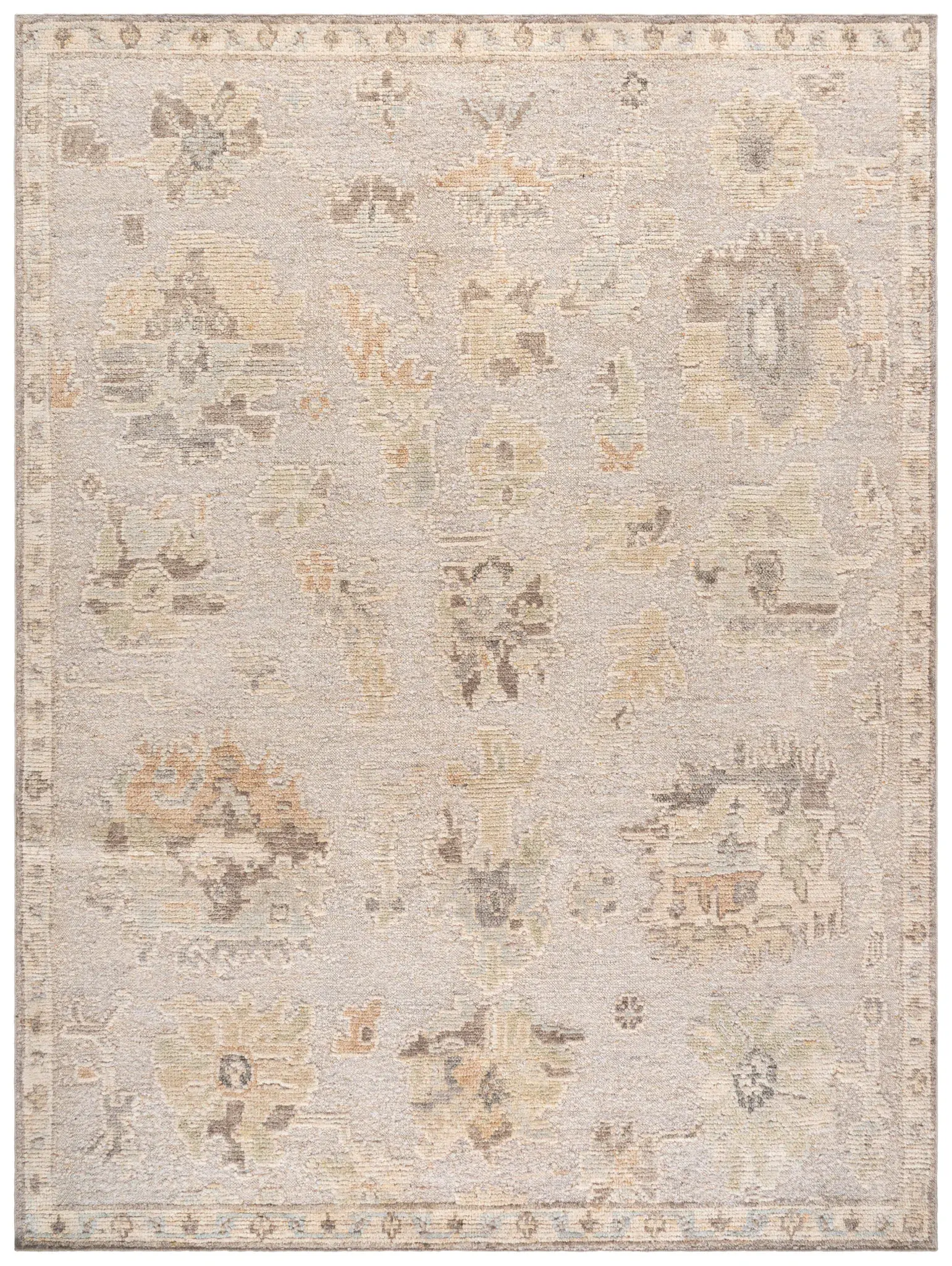 Maharaja Vintage Persian Allover Hand-Knotted Wool Rug