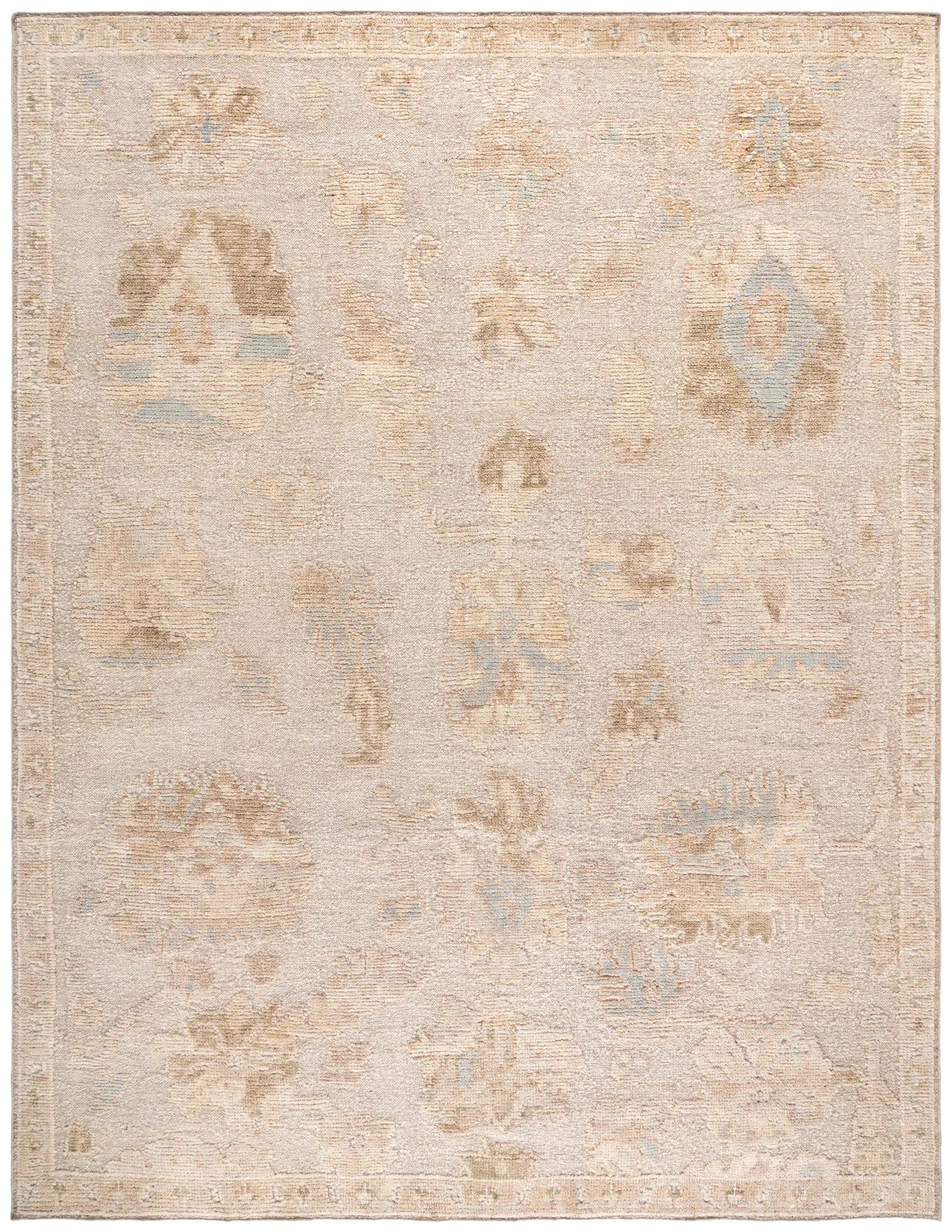 Maharaja Traditional Persian Allover Hand-Knotted Wool Rug