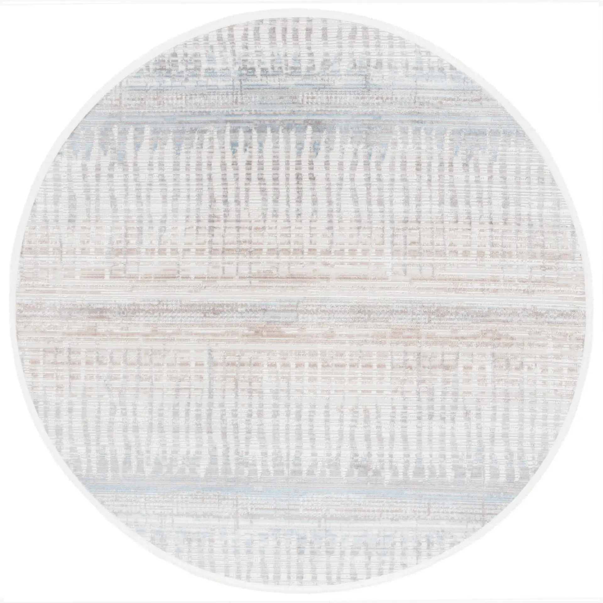 Mila Modernist Abstract Banded Rug