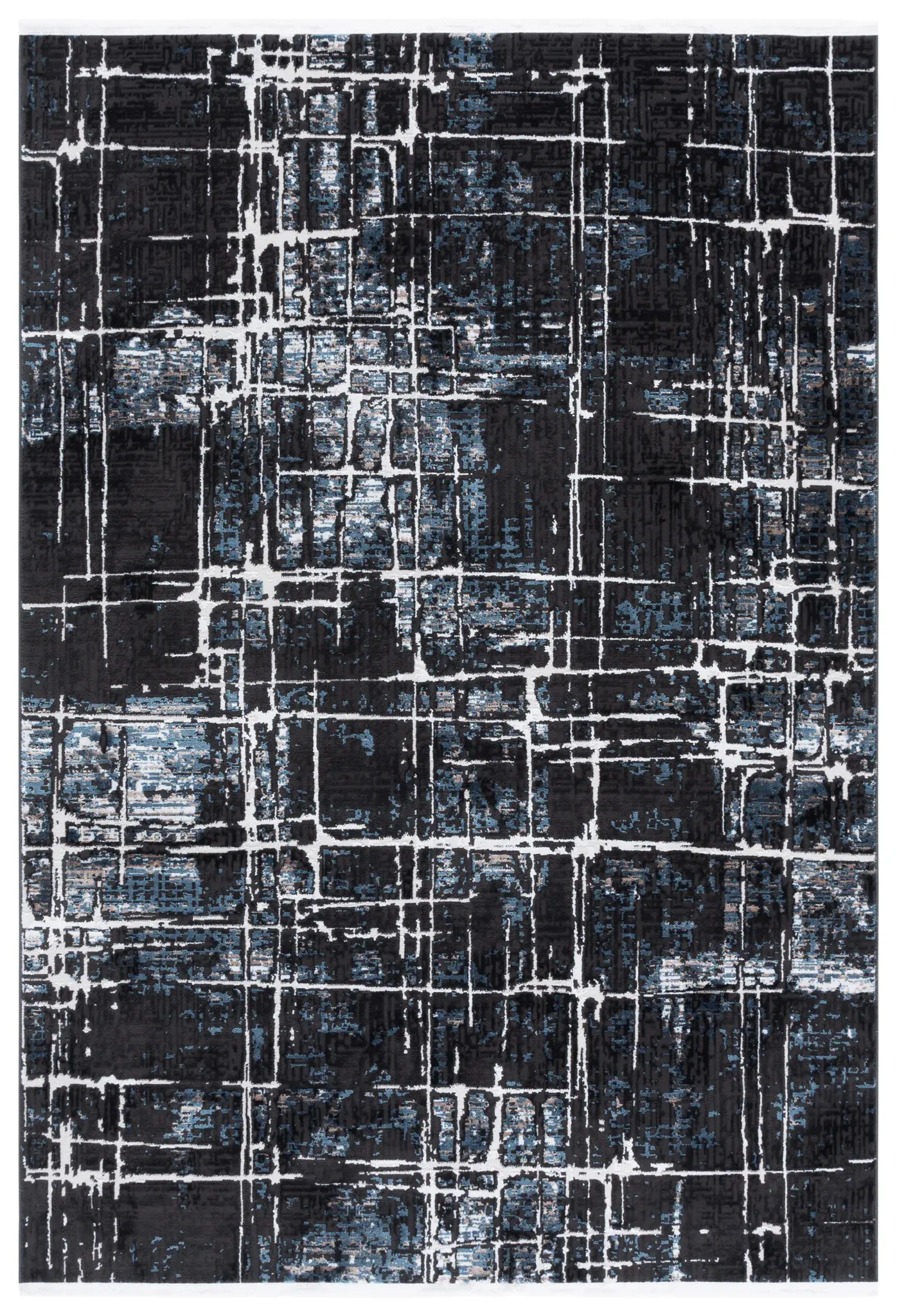 Mila Abstract Grid Rug