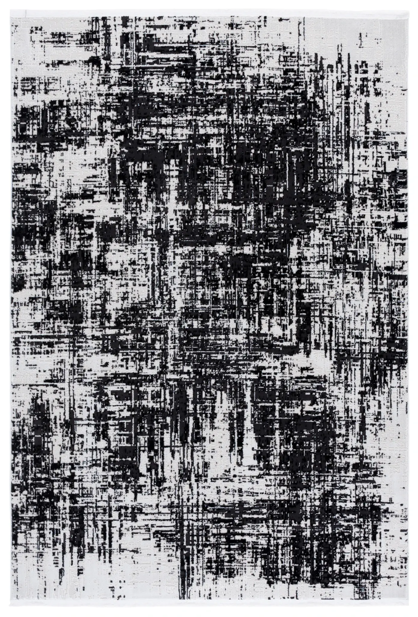 Mila Abstract Crosshatch Rug