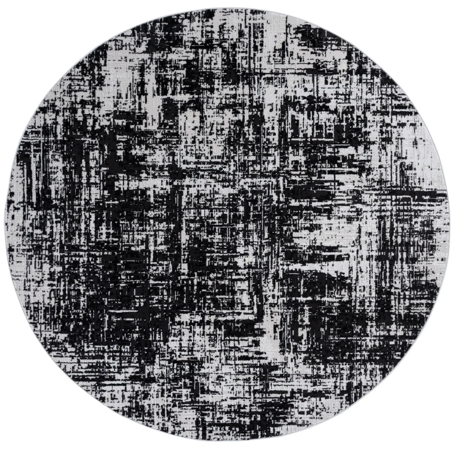 Mila Abstract Crosshatch Rug