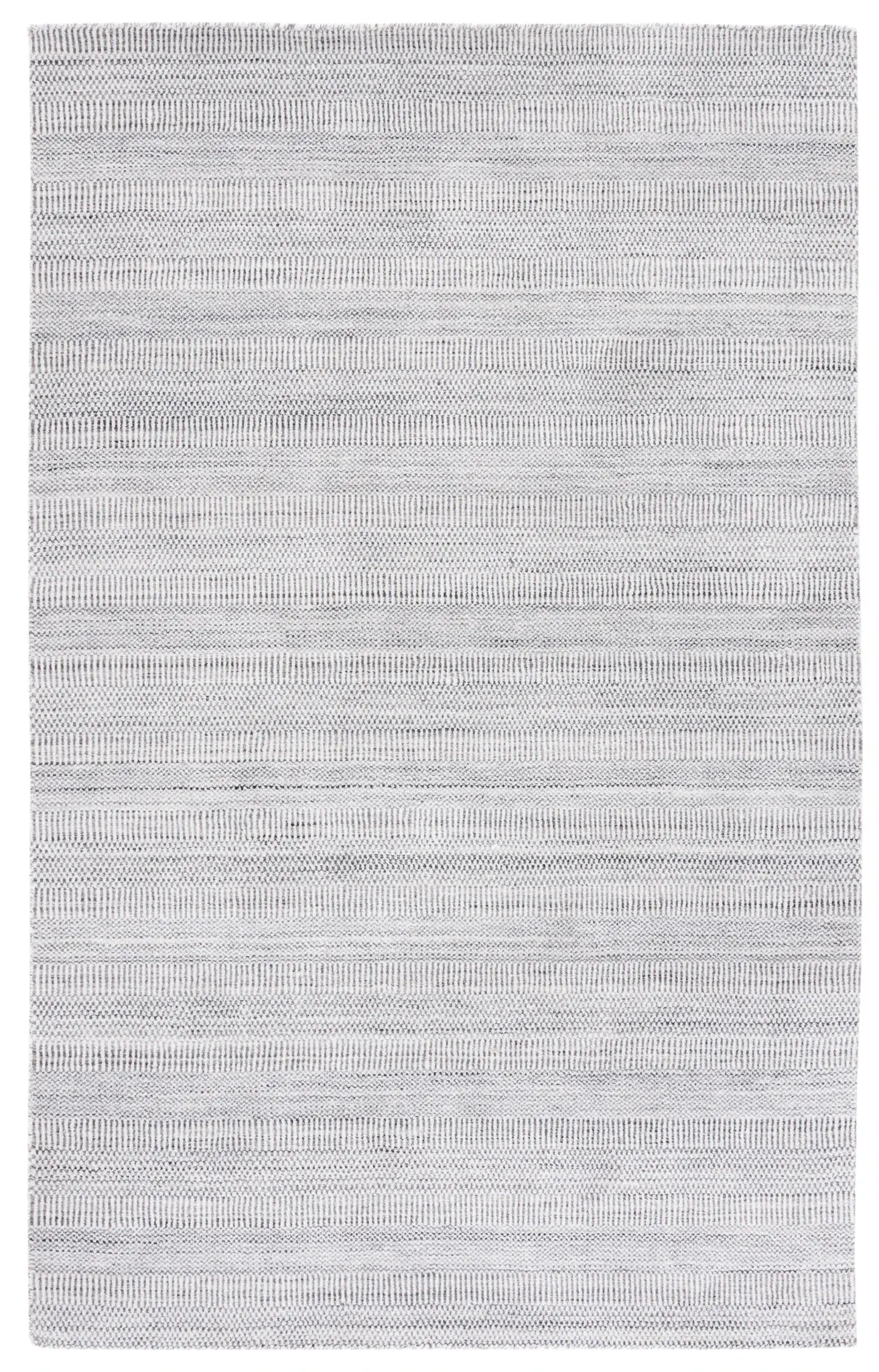 Mirage Ribbed Stripe Hand-Loomed Rug
