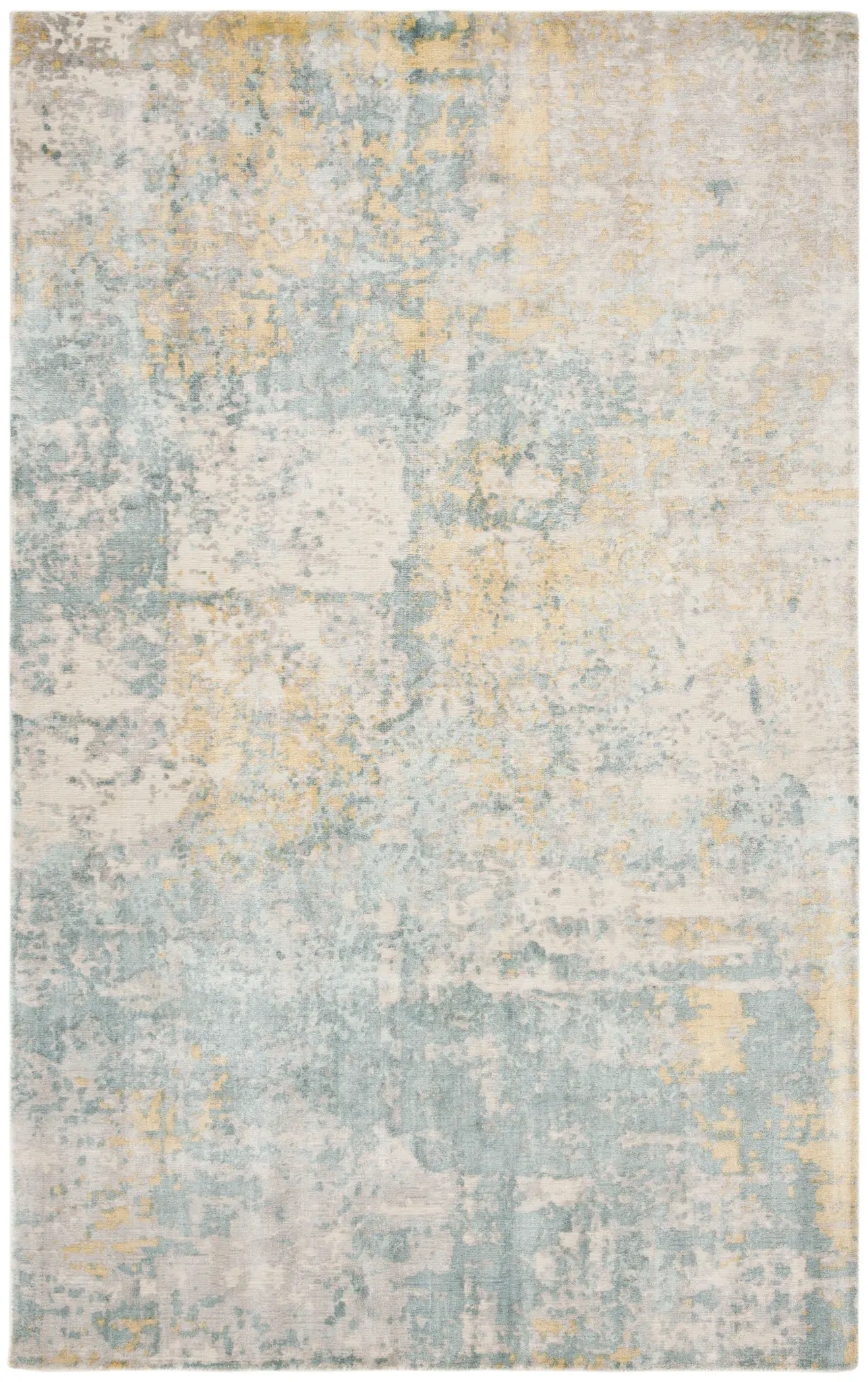Mirage Distressed Abstract Hand-Loomed Rug