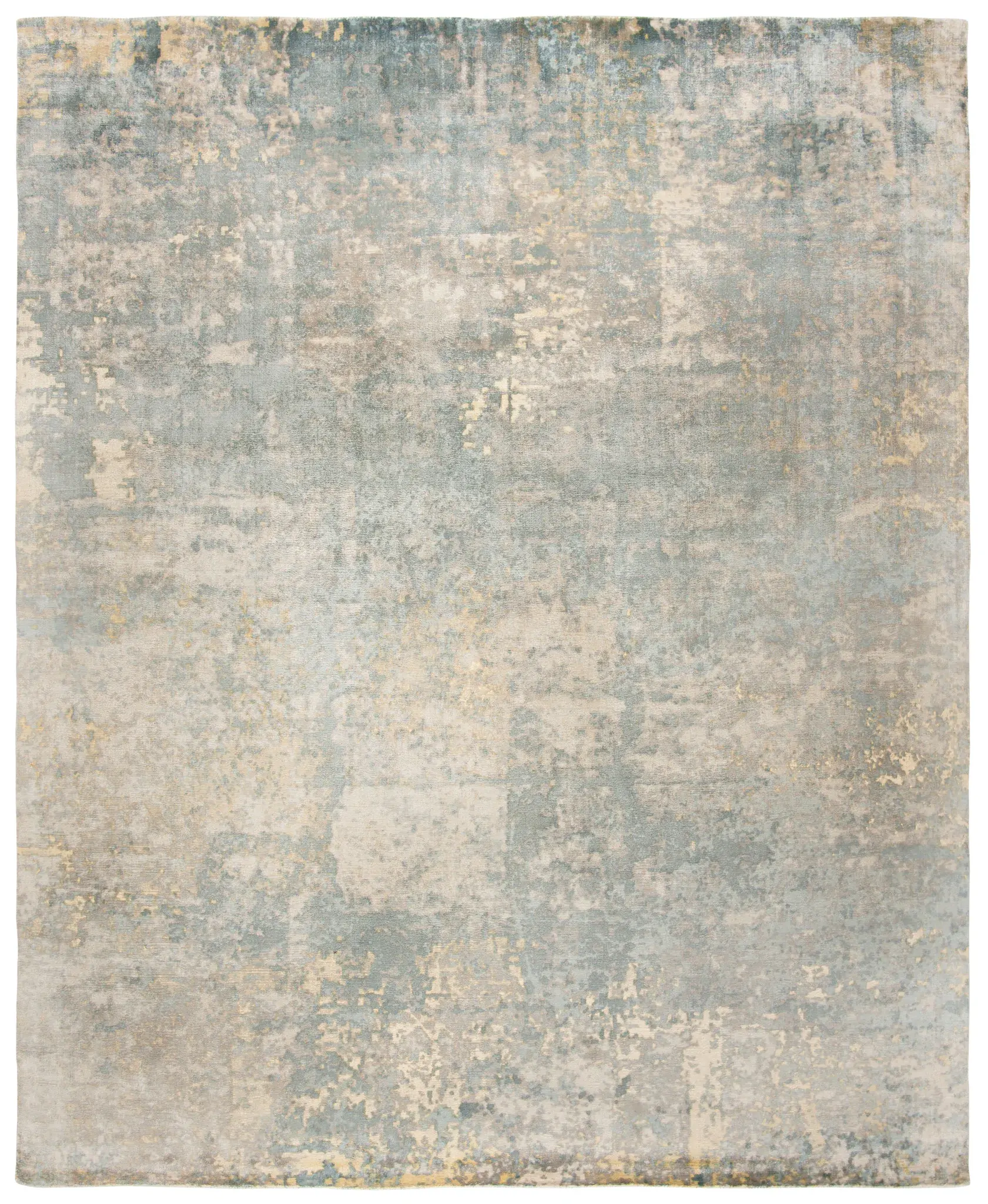 Mirage Distressed Abstract Hand-Loomed Rug