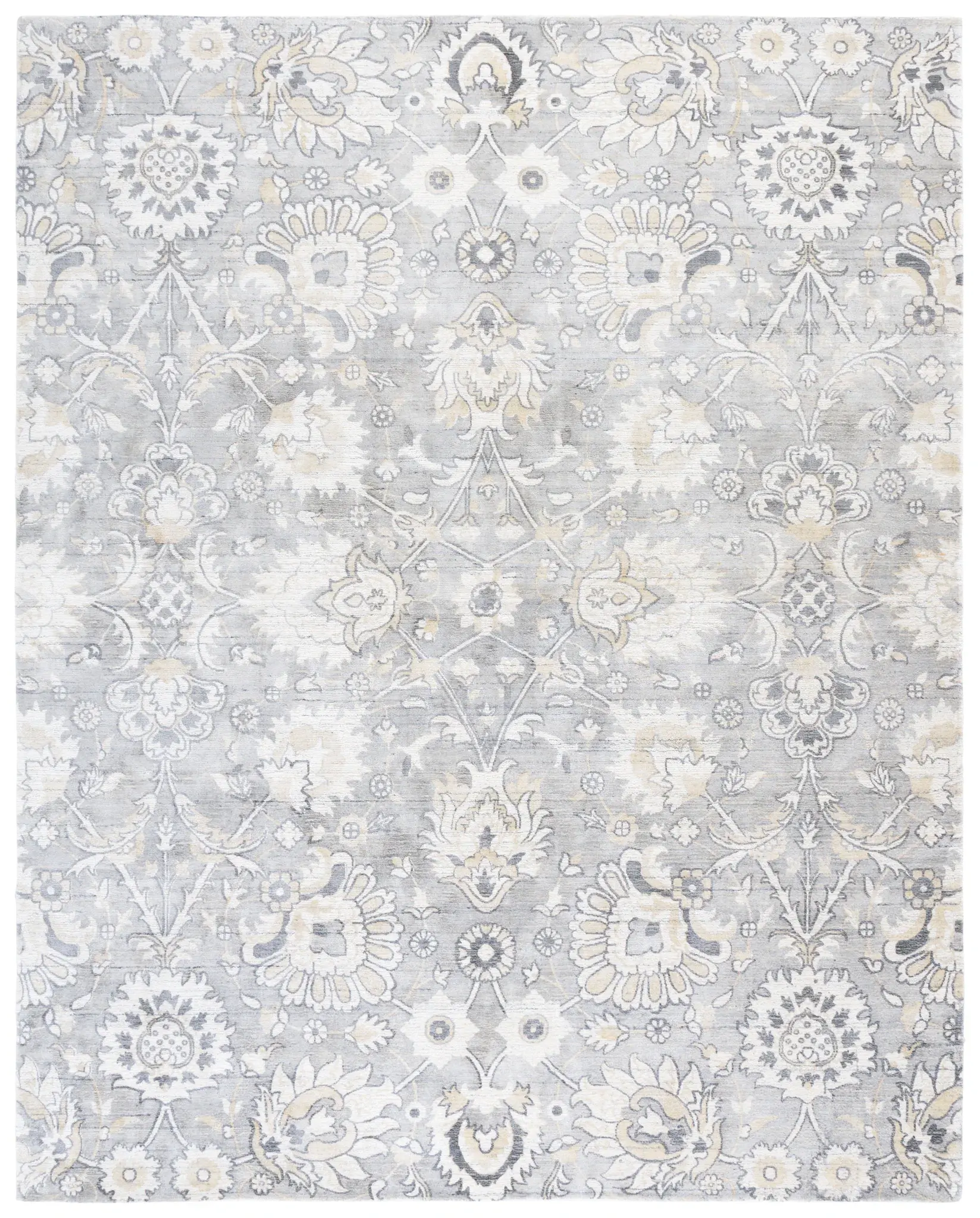Mirage Traditional Persian Allover Hand-Woven Wool Blend Rug