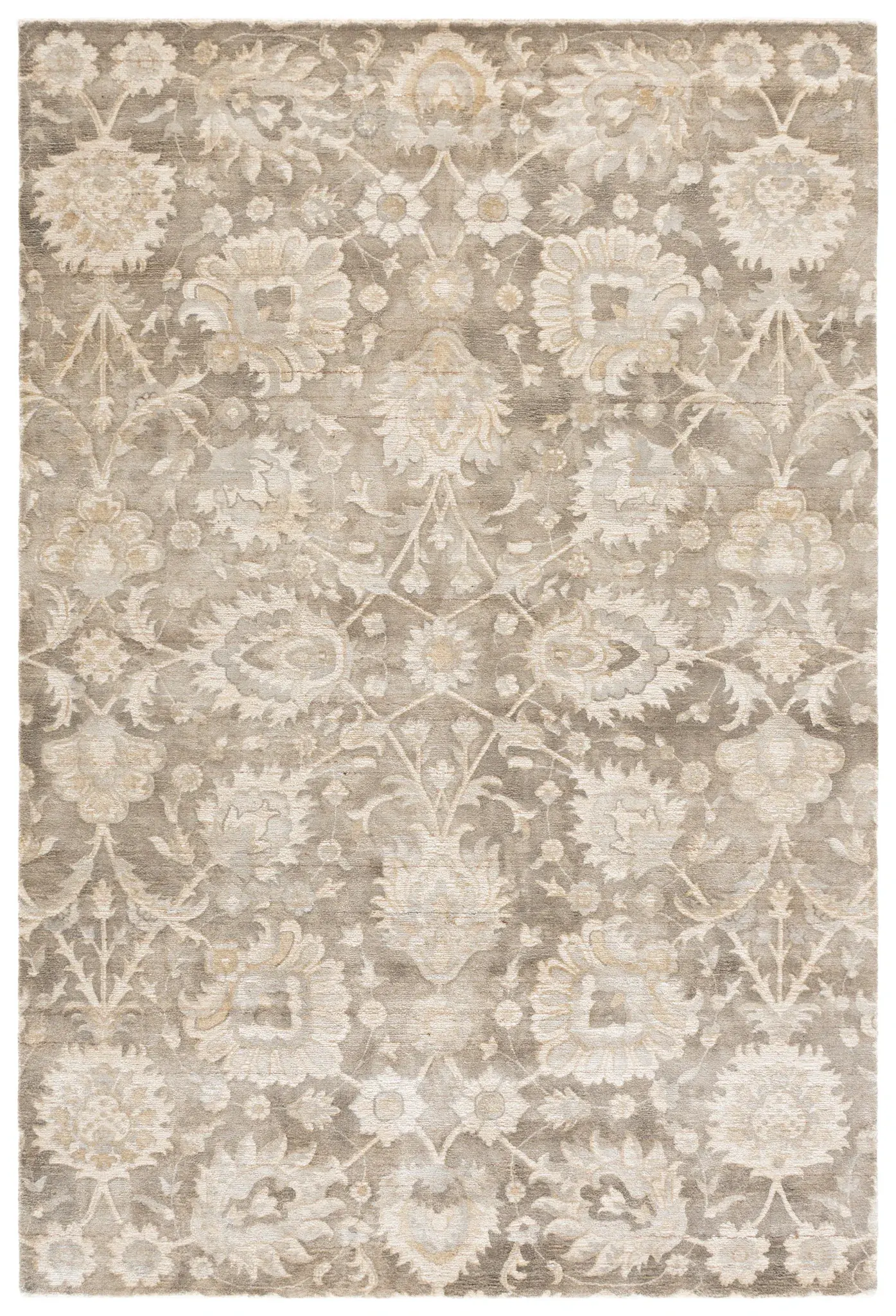 Mirage Traditional Persian Allover Hand-Woven Wool Blend Rug