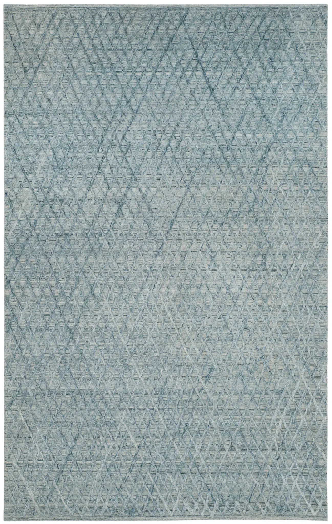 Mirage Diamond Grid Hand-Loomed Rug