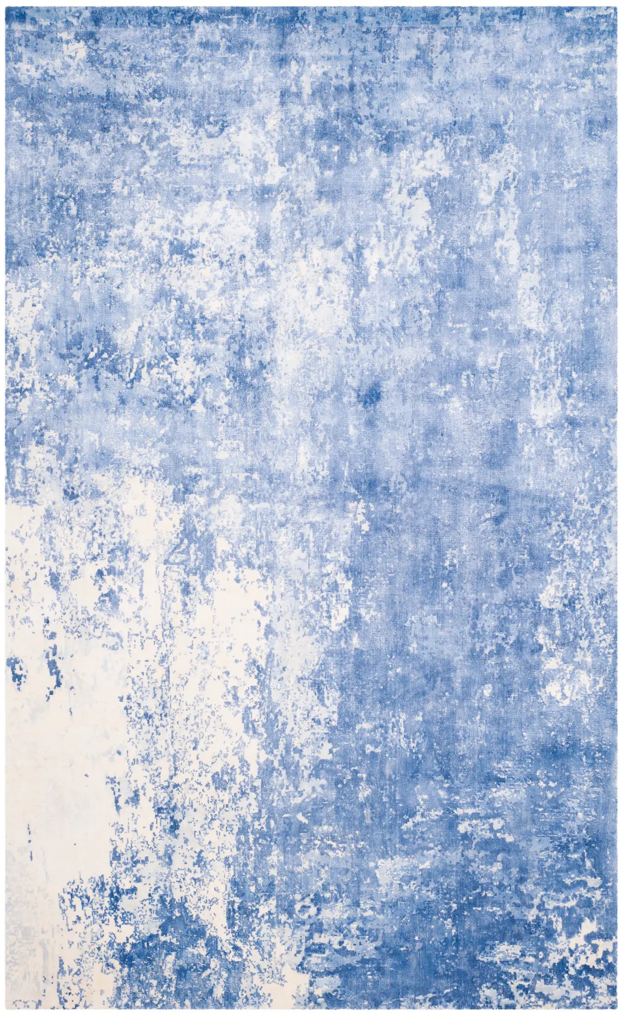 Mirage Mottled Abstract Hand-Loomed Viscose Rug