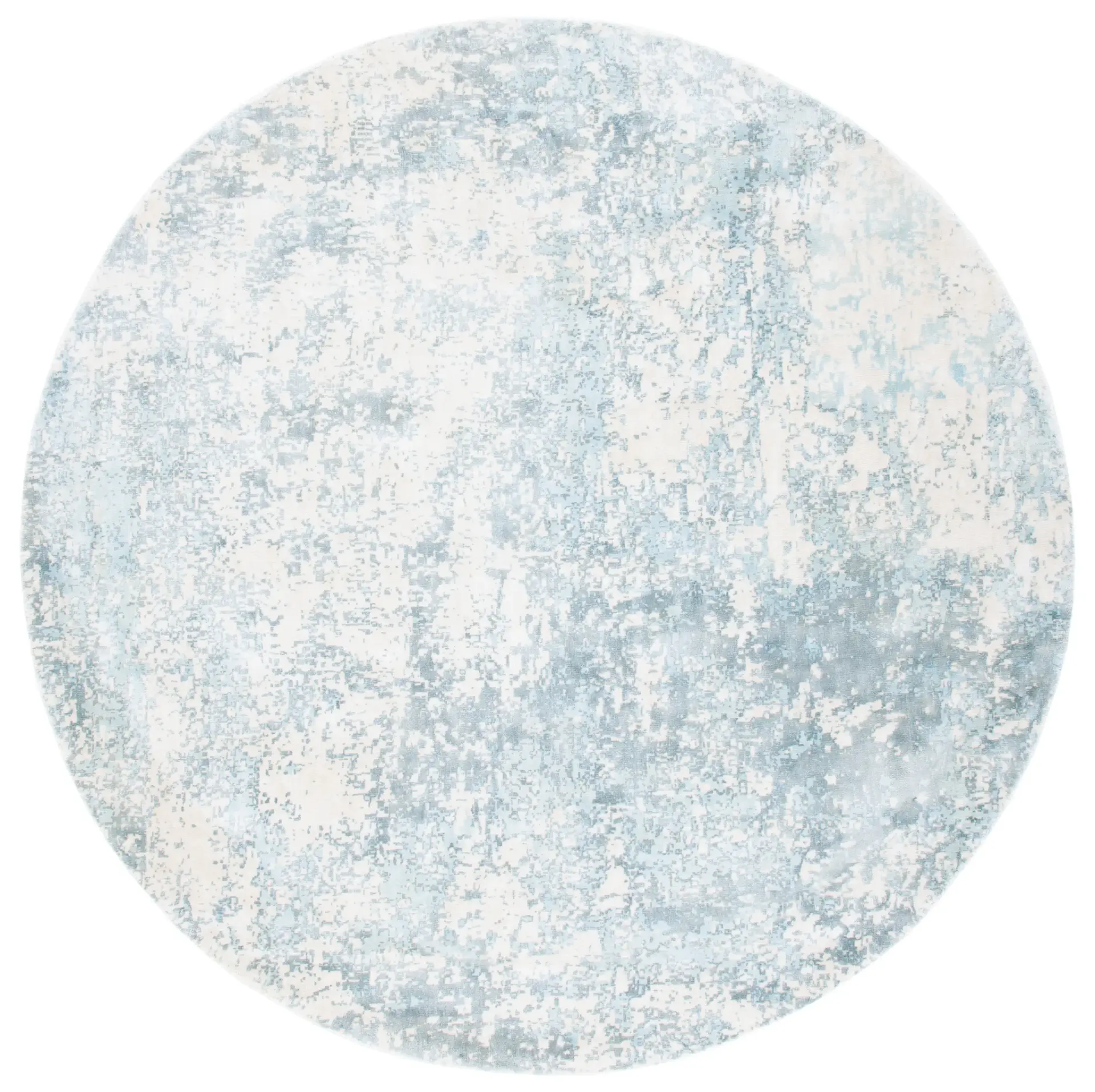Mirage Abstract Hand-Loomed Viscose Rug