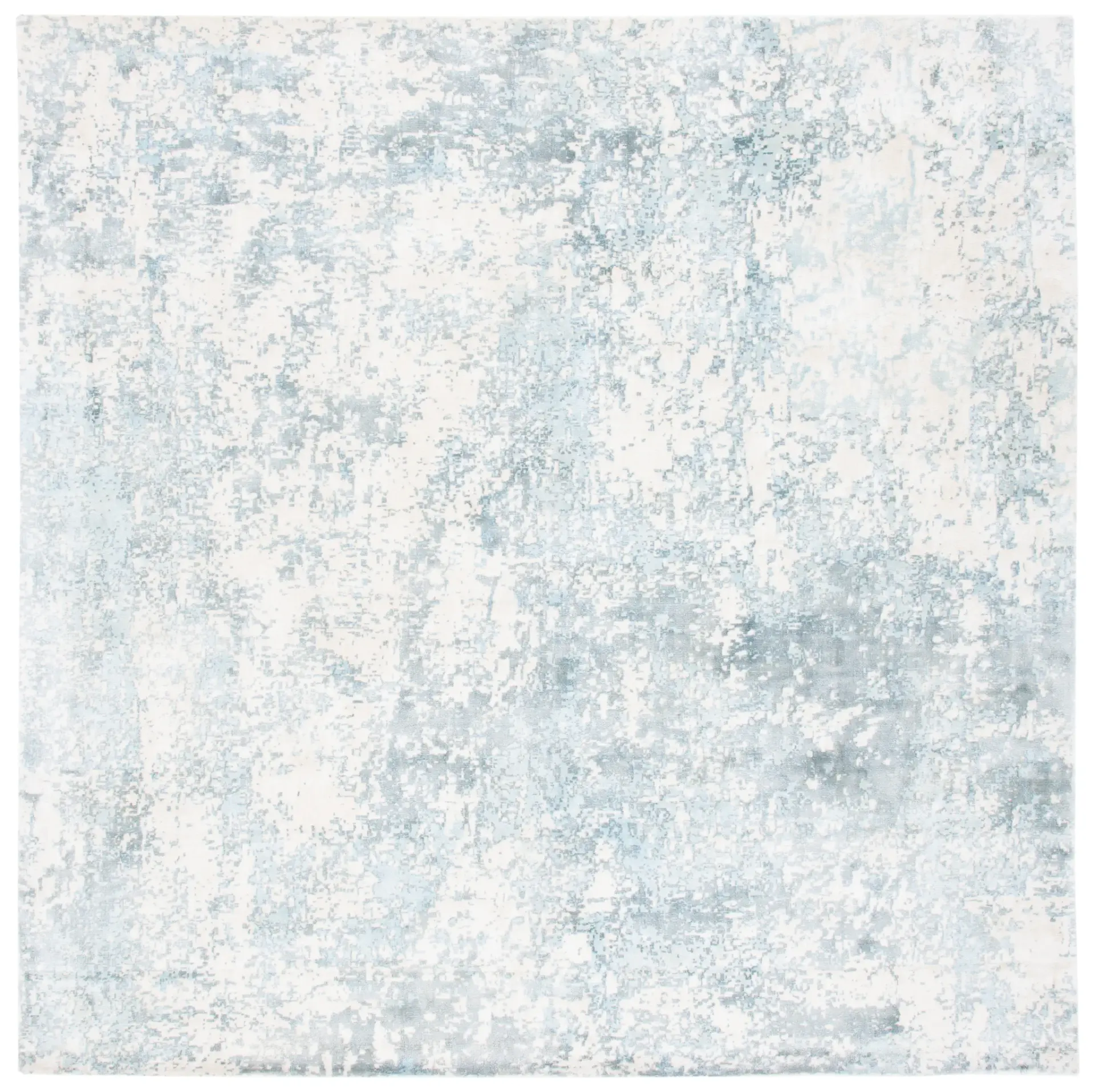 Mirage Abstract Hand-Loomed Viscose Rug