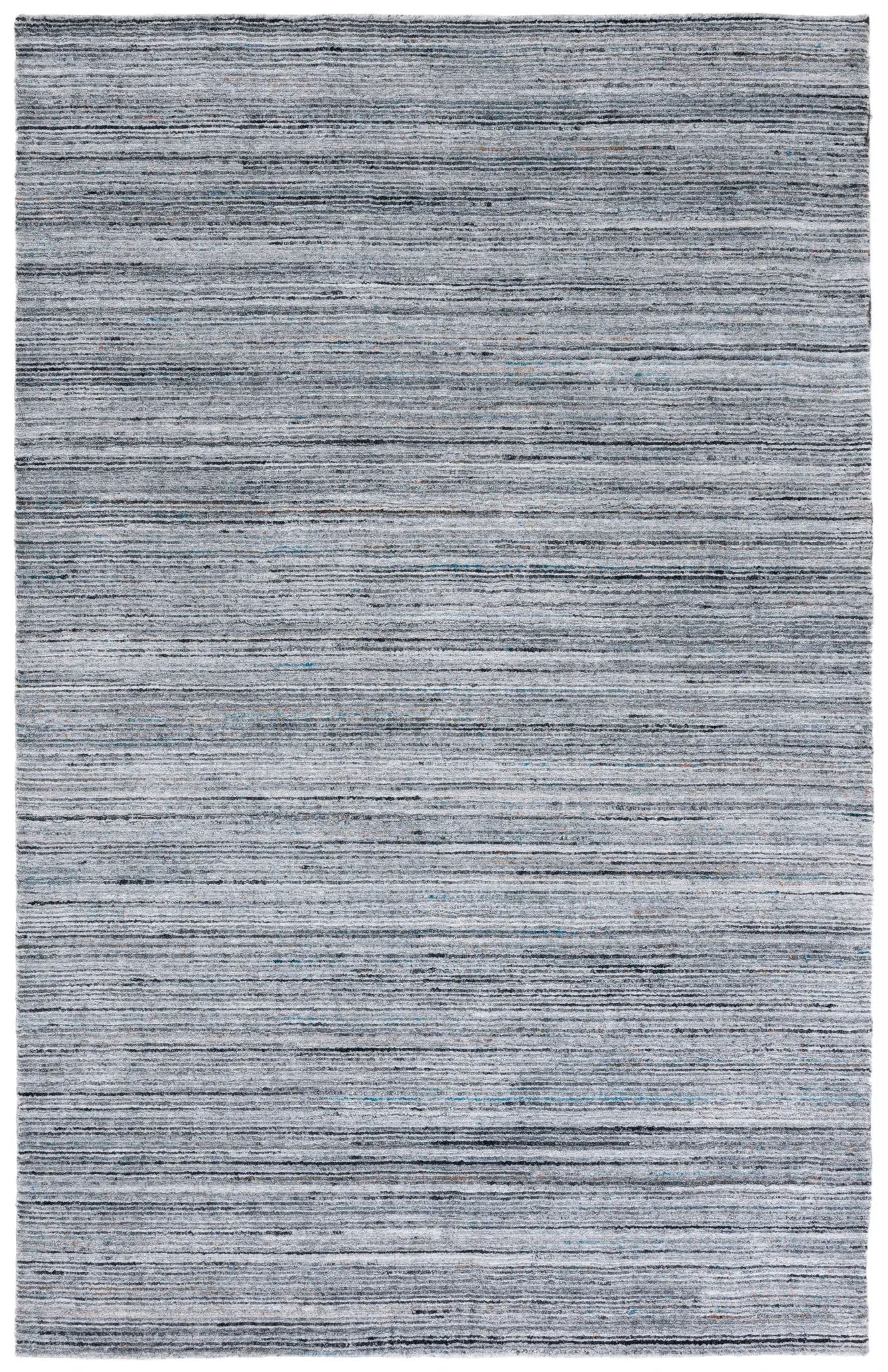 Mirage Crosshatch Stripe Hand-Woven Rug