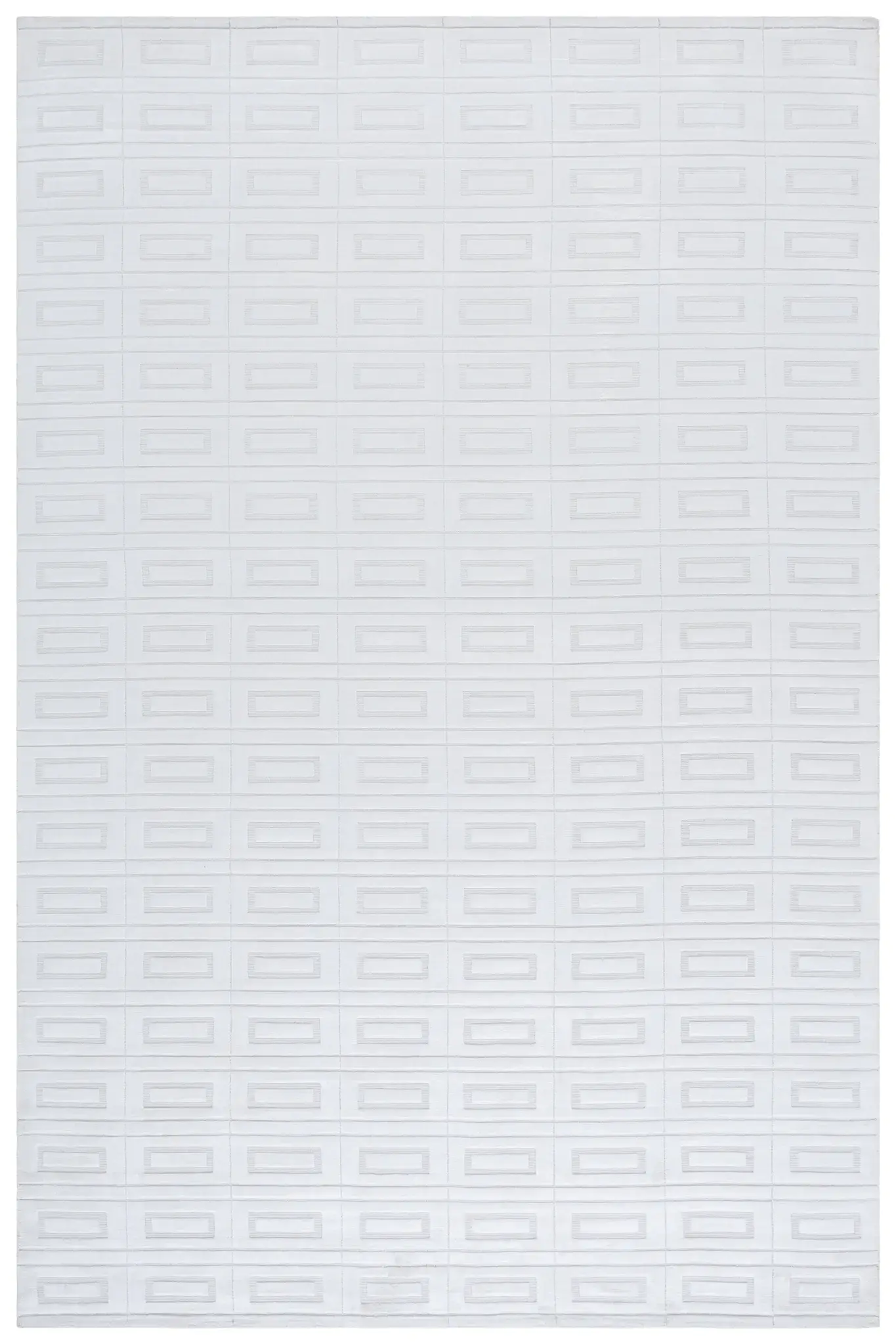 Mirage Rectangle Grid Hand-Loomed Rug