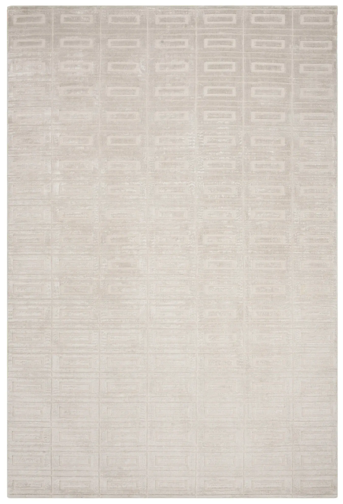 Mirage Rectangle Grid Hand-Loomed Rug