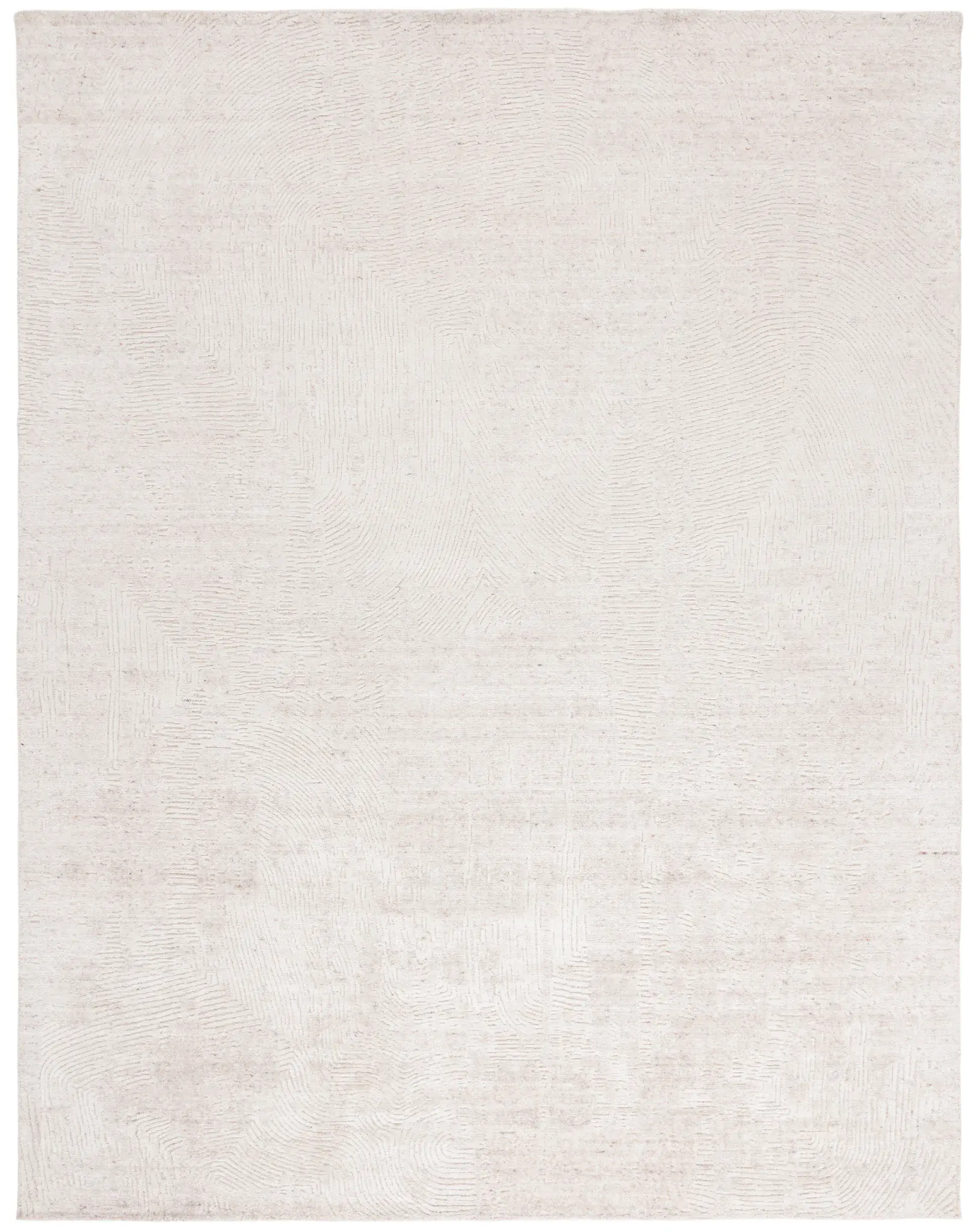 Mirage Mercer Textured Ribs Hand-Loomed Wool & Viscose Rug