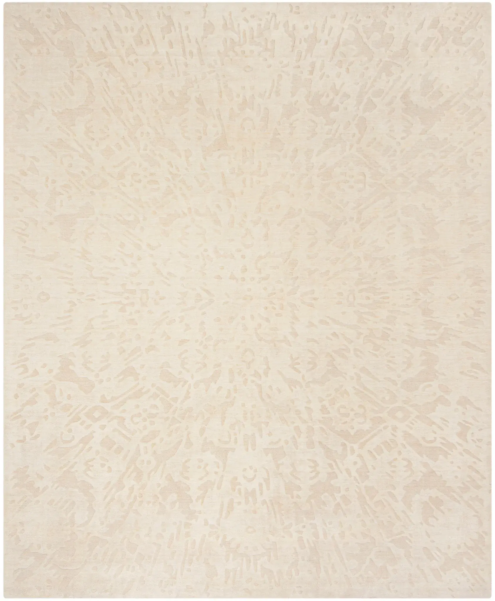 Mirage Radial Burst Hand-Loomed Rug