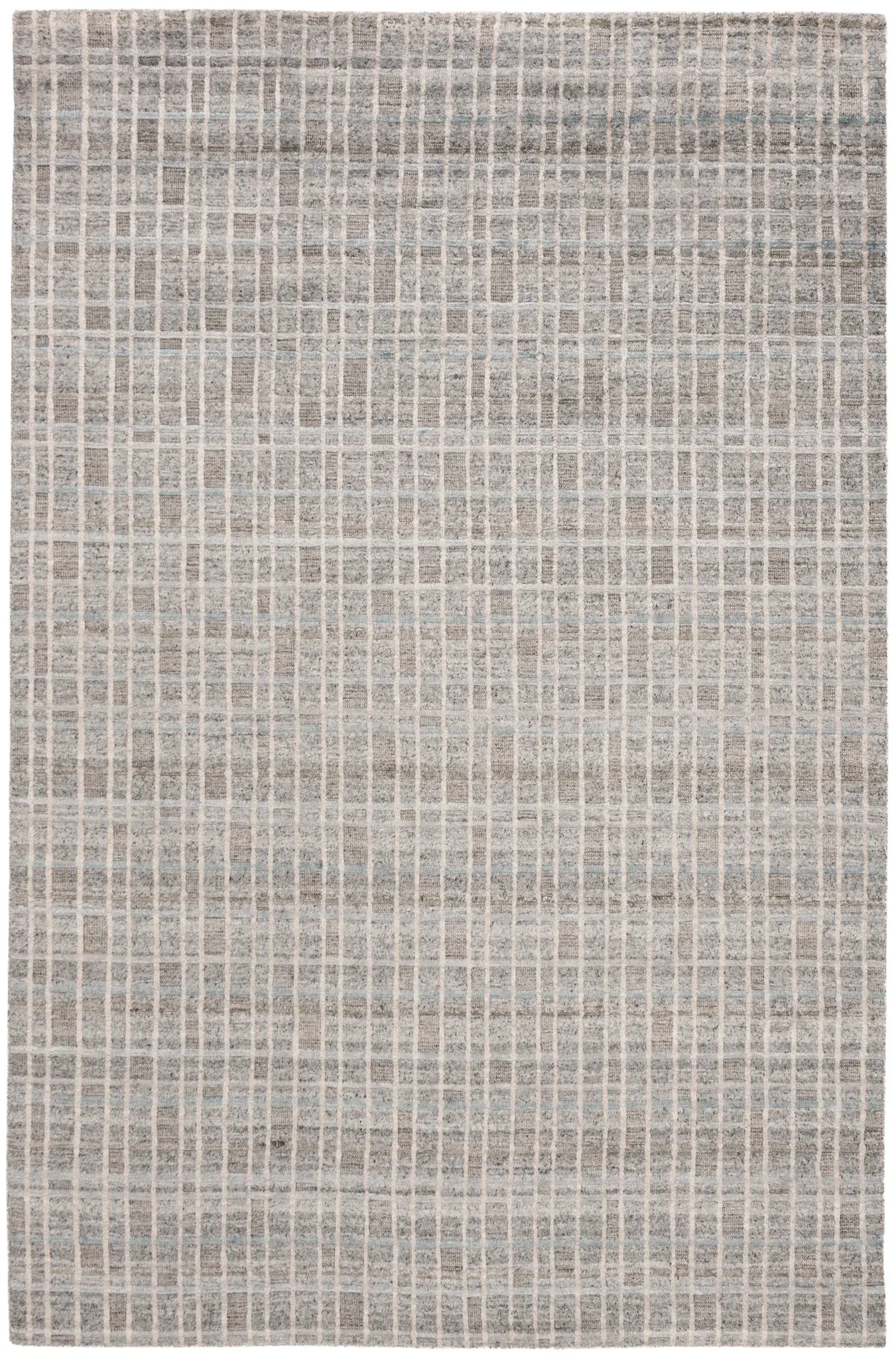 Mirage Grid Hand-Loomed Rug