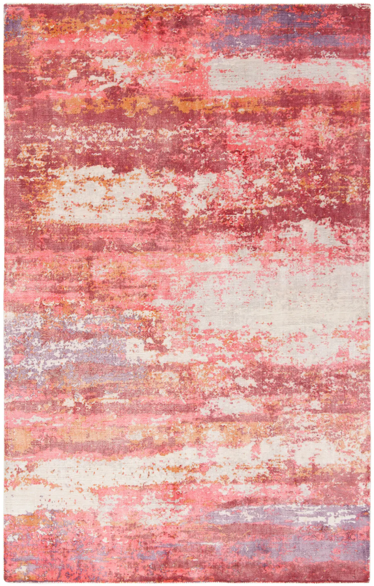 Mirage Prism Abstract Hand-Loomed Viscose Rug