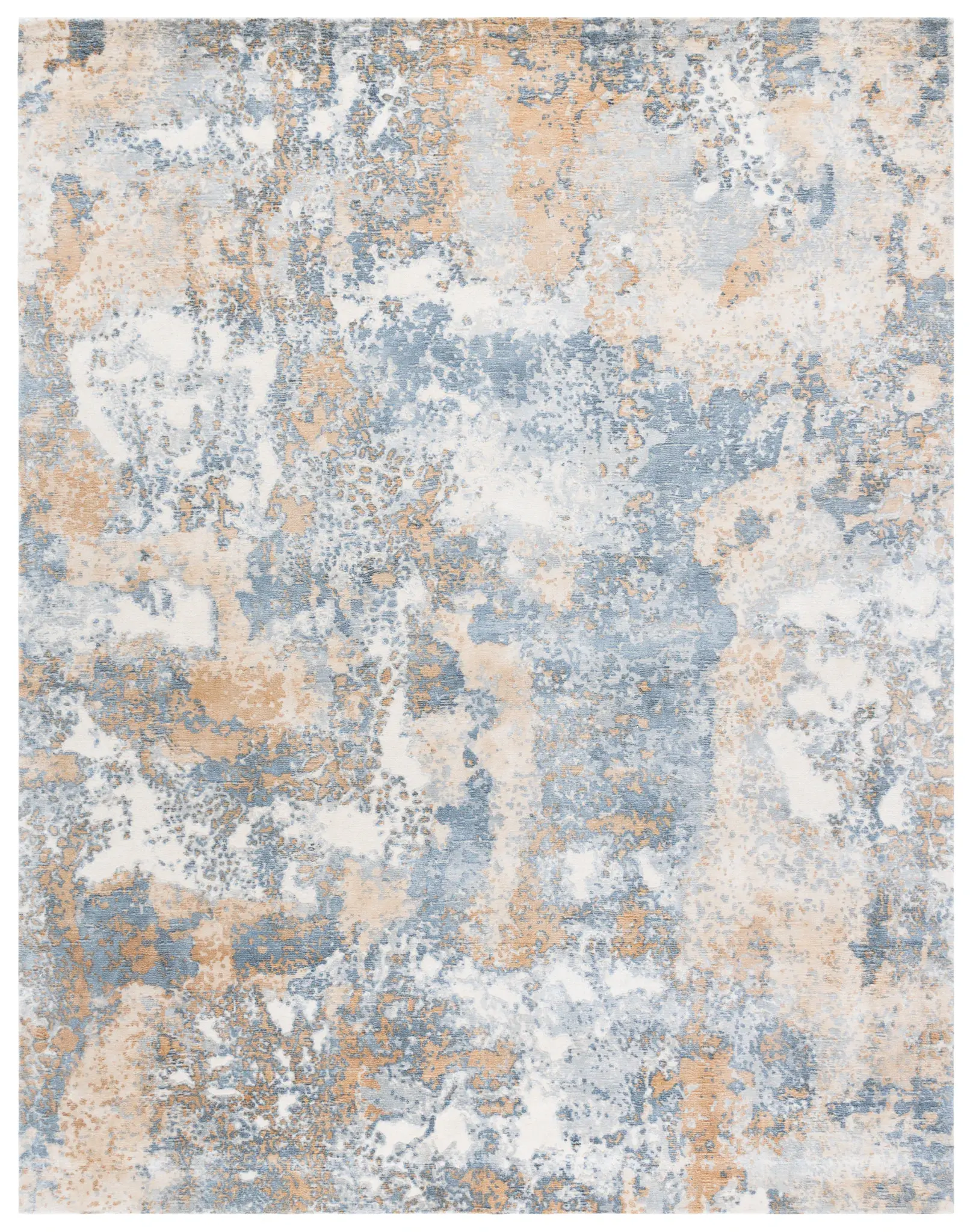 Mirage Painterly Abstract Hand-Knotted Rug