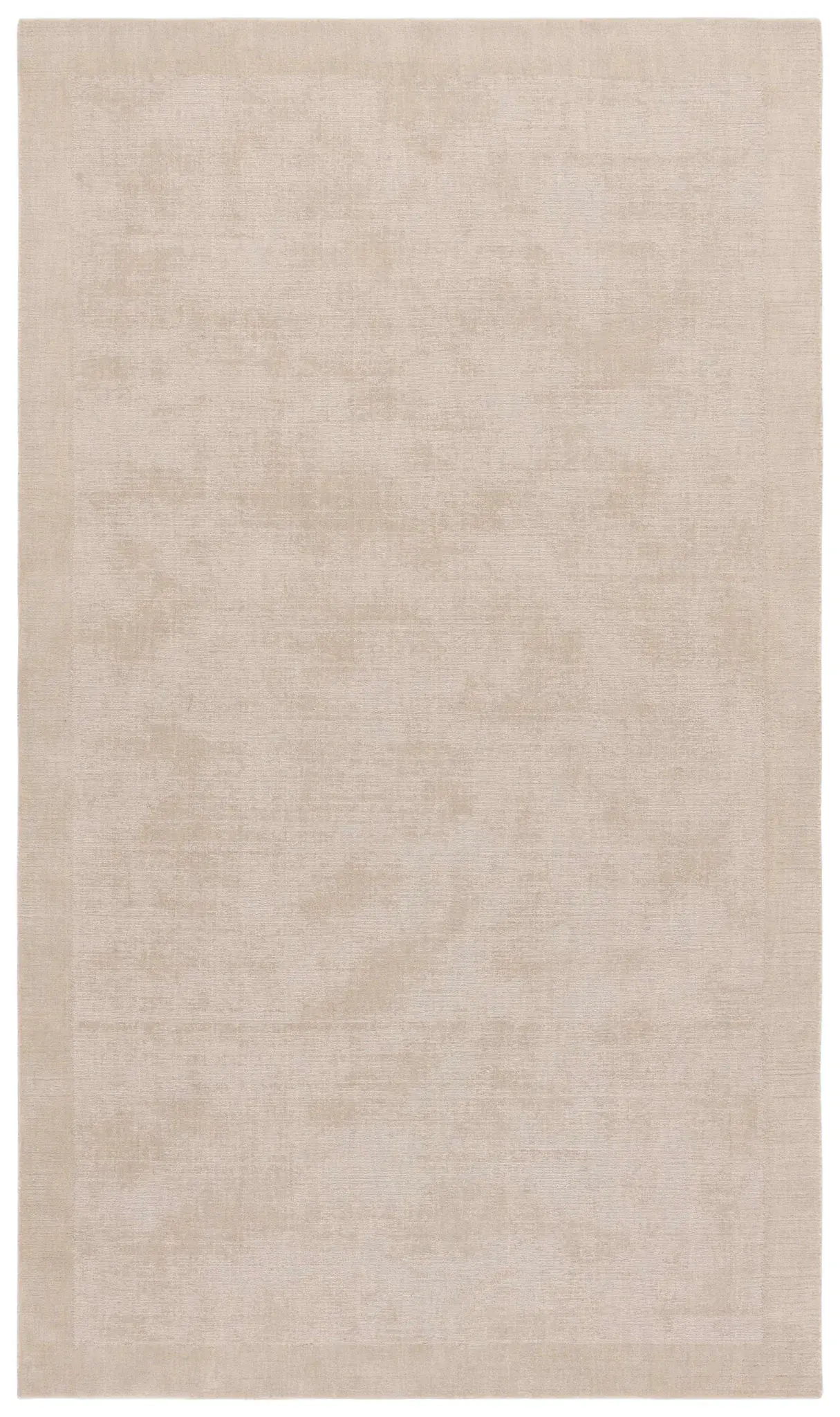 Mirage Bordered Solid Hand-Loomed Wool Rug