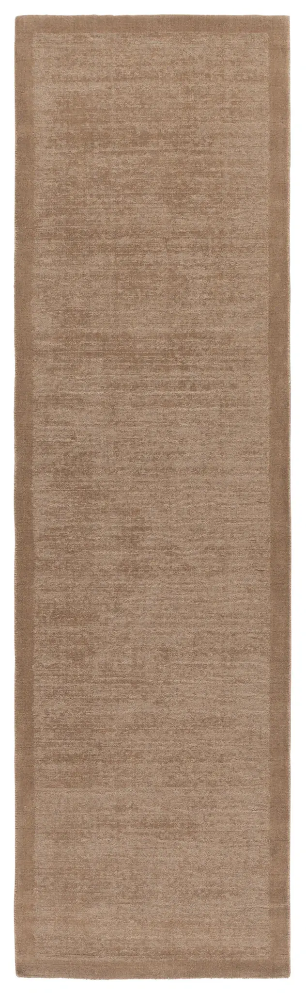 Mirage Bordered Solid Hand-Loomed Wool Rug
