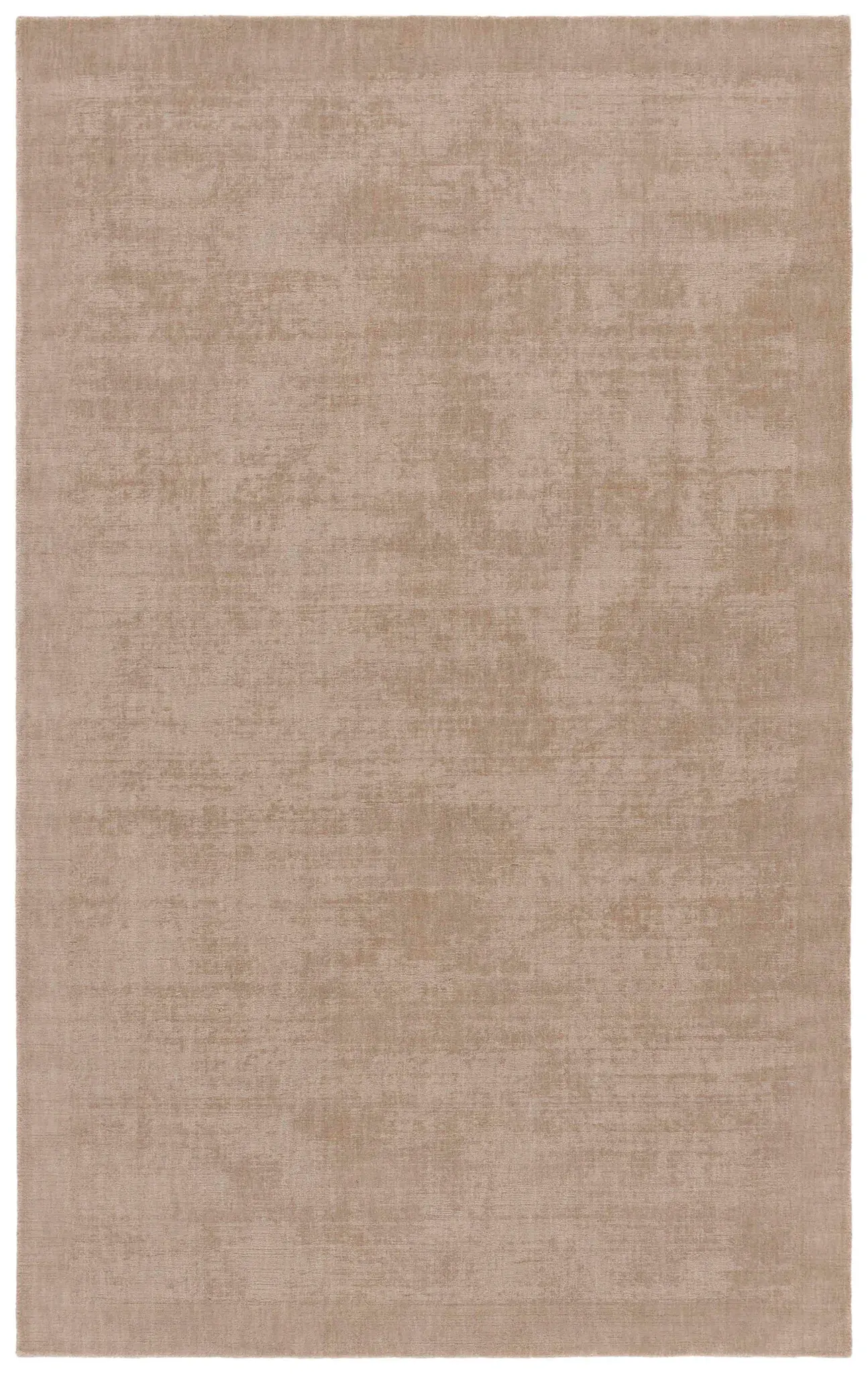 Mirage Bordered Solid Hand-Loomed Wool Rug
