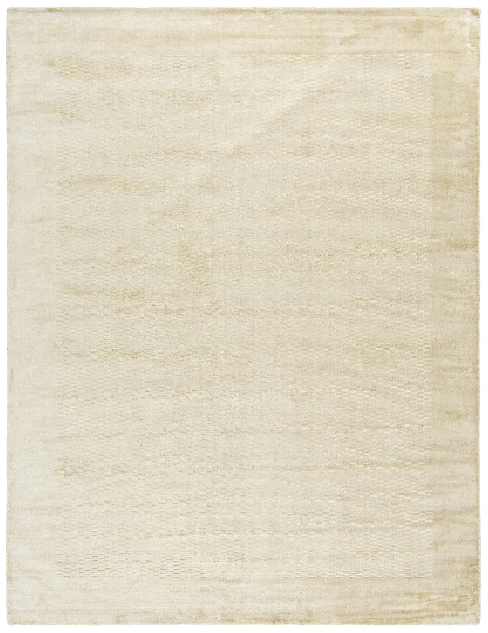 Mirage Textured Border Hand-Loomed Viscose Rug