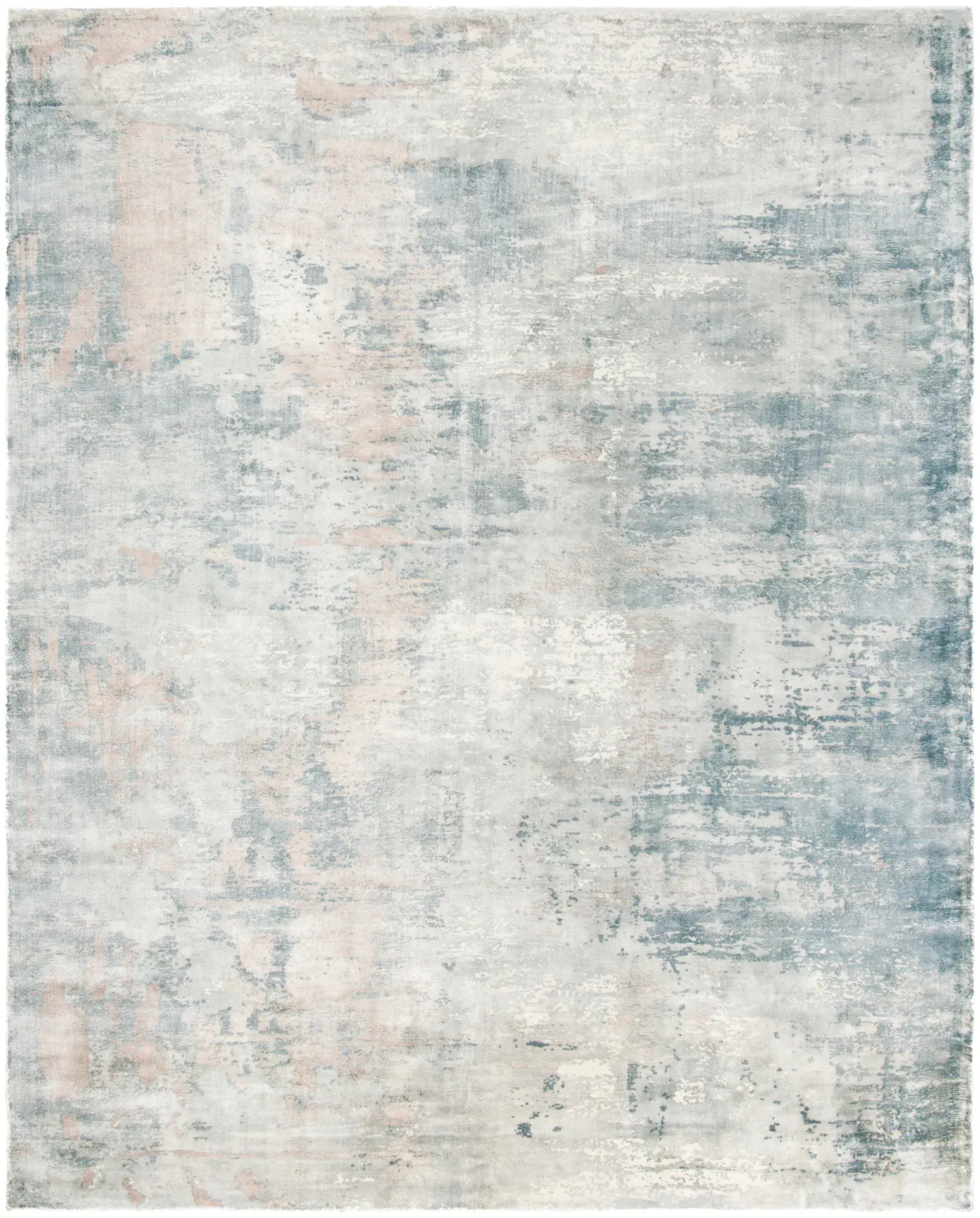 Mirage Lumina Abstract Hand-Loomed Viscose Rug