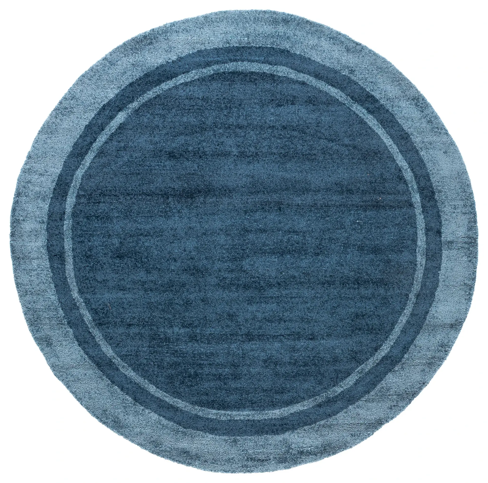 Mirage Modern Bordered Hand-Tufted Viscose Rug