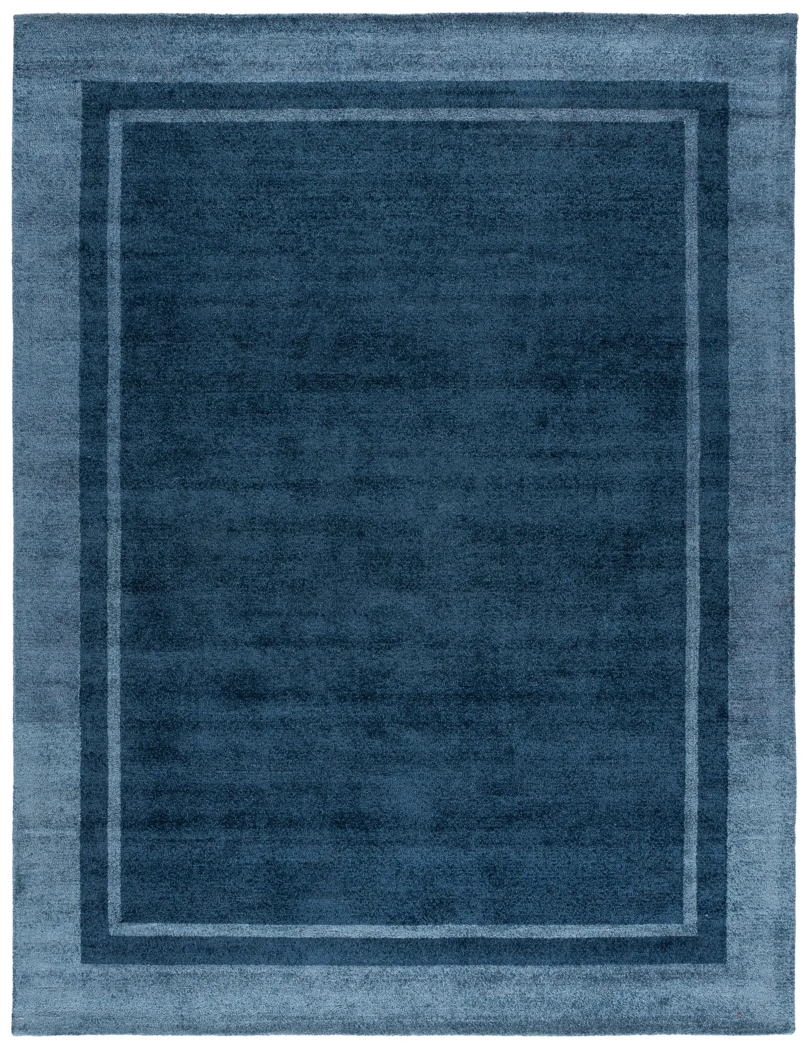 Mirage Modern Bordered Hand-Tufted Viscose Rug