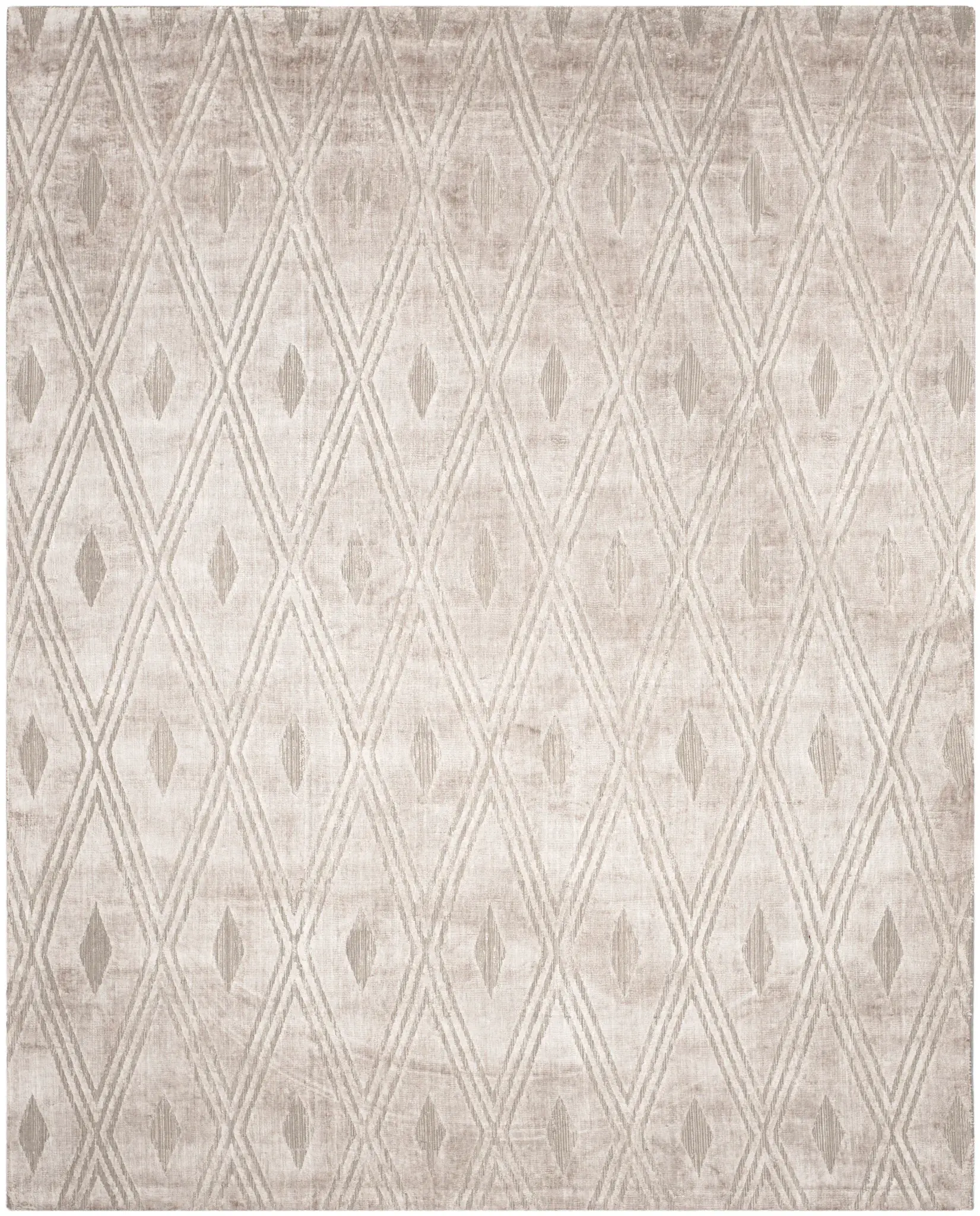 Mirage Diamond Trellis Hand-Loomed Rug