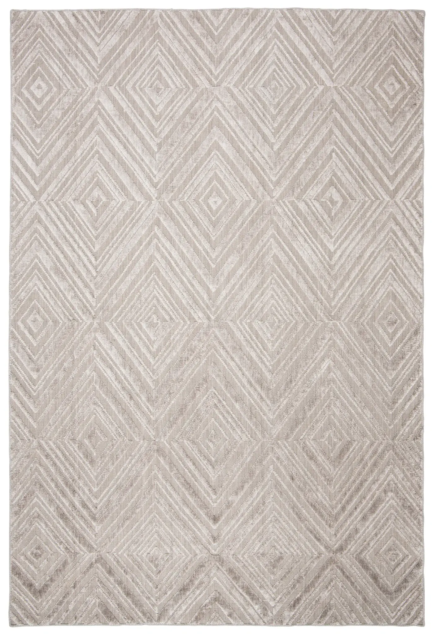 Mirage Concentric Diamond Hand-Loomed Rug