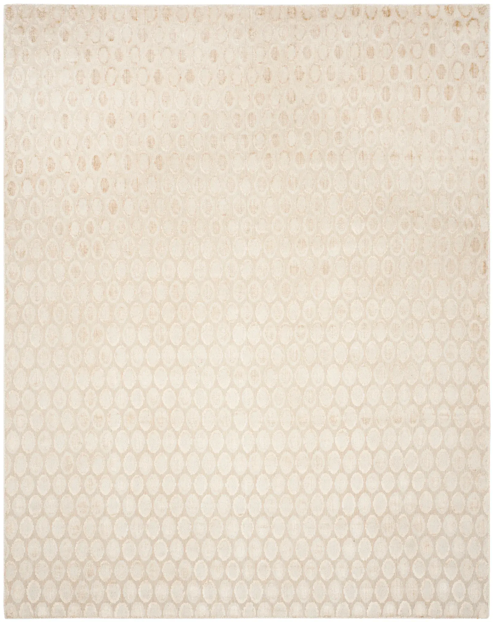 Mirage Repeating Oval Hand-Loomed Rug