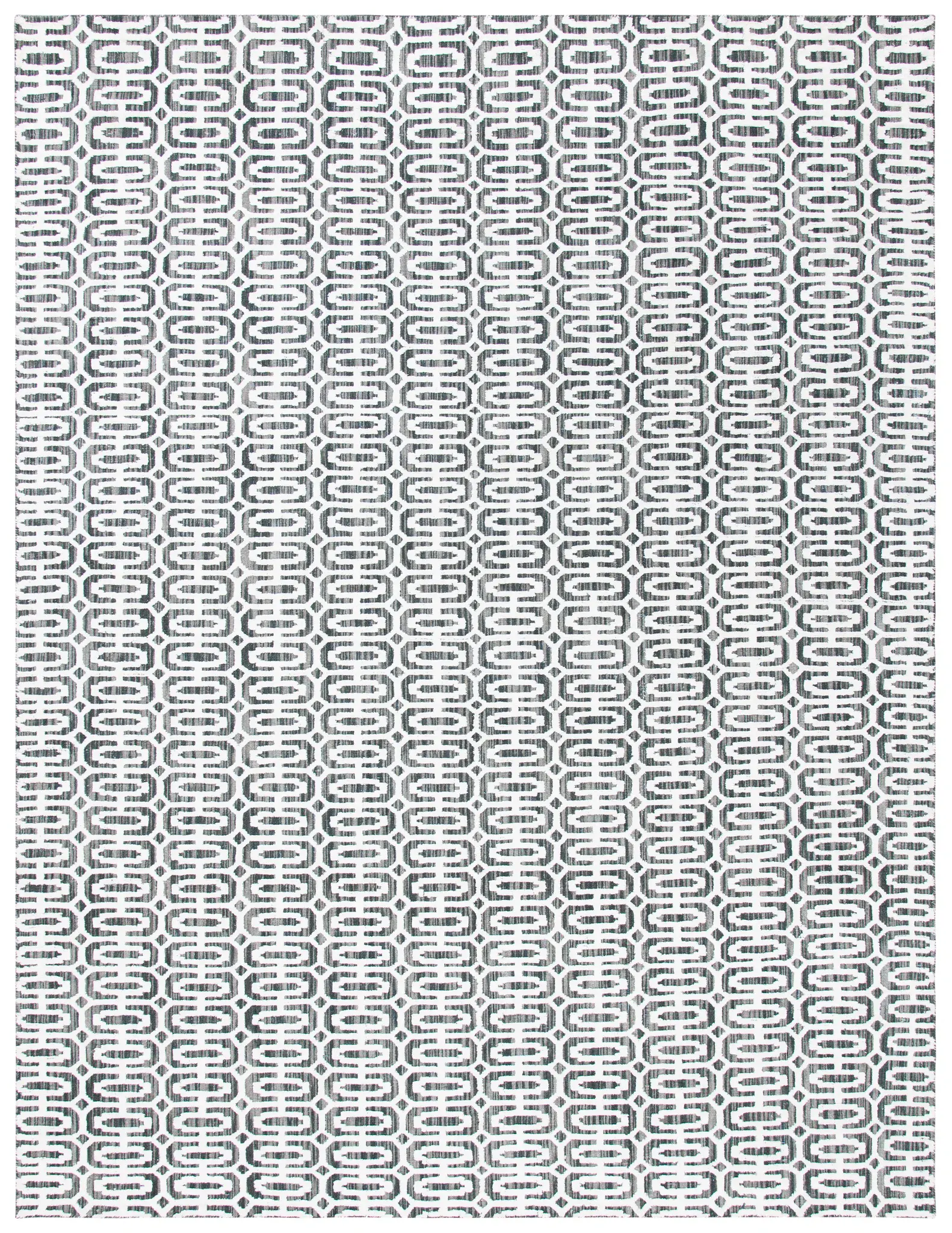 Mirage Chain Link Hand-Loomed Viscose Rug