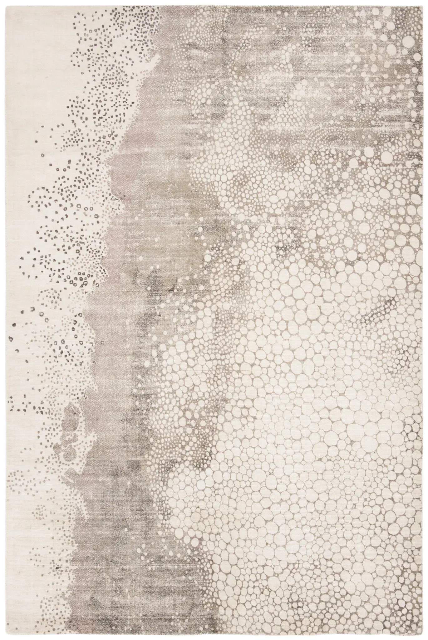 Mirage Bubbles Hand-Loomed Viscose Rug