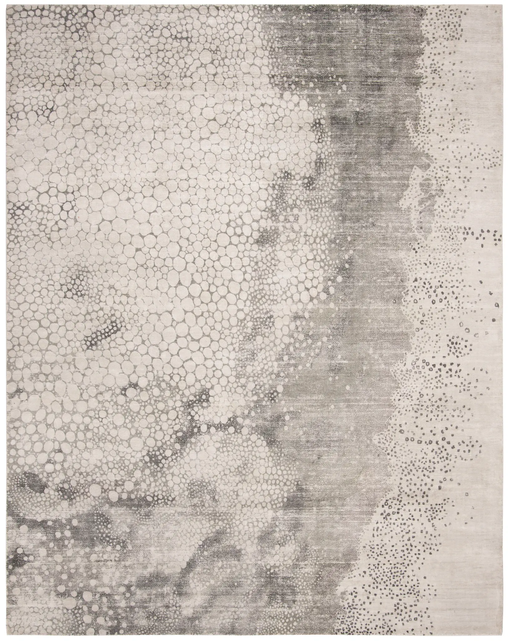 Mirage Bubbles Hand-Loomed Viscose Rug