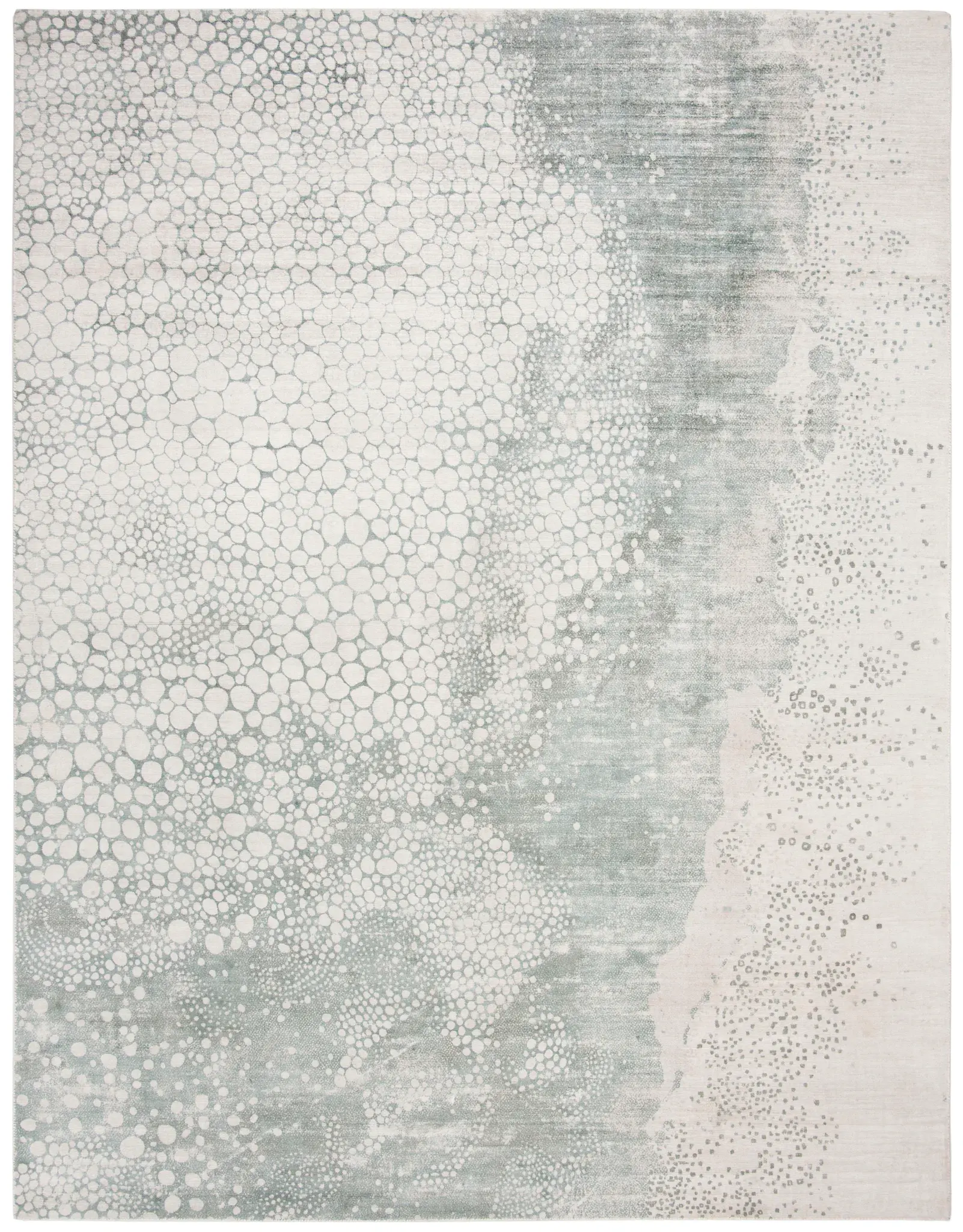 Mirage Bubbles Hand-Loomed Viscose Rug