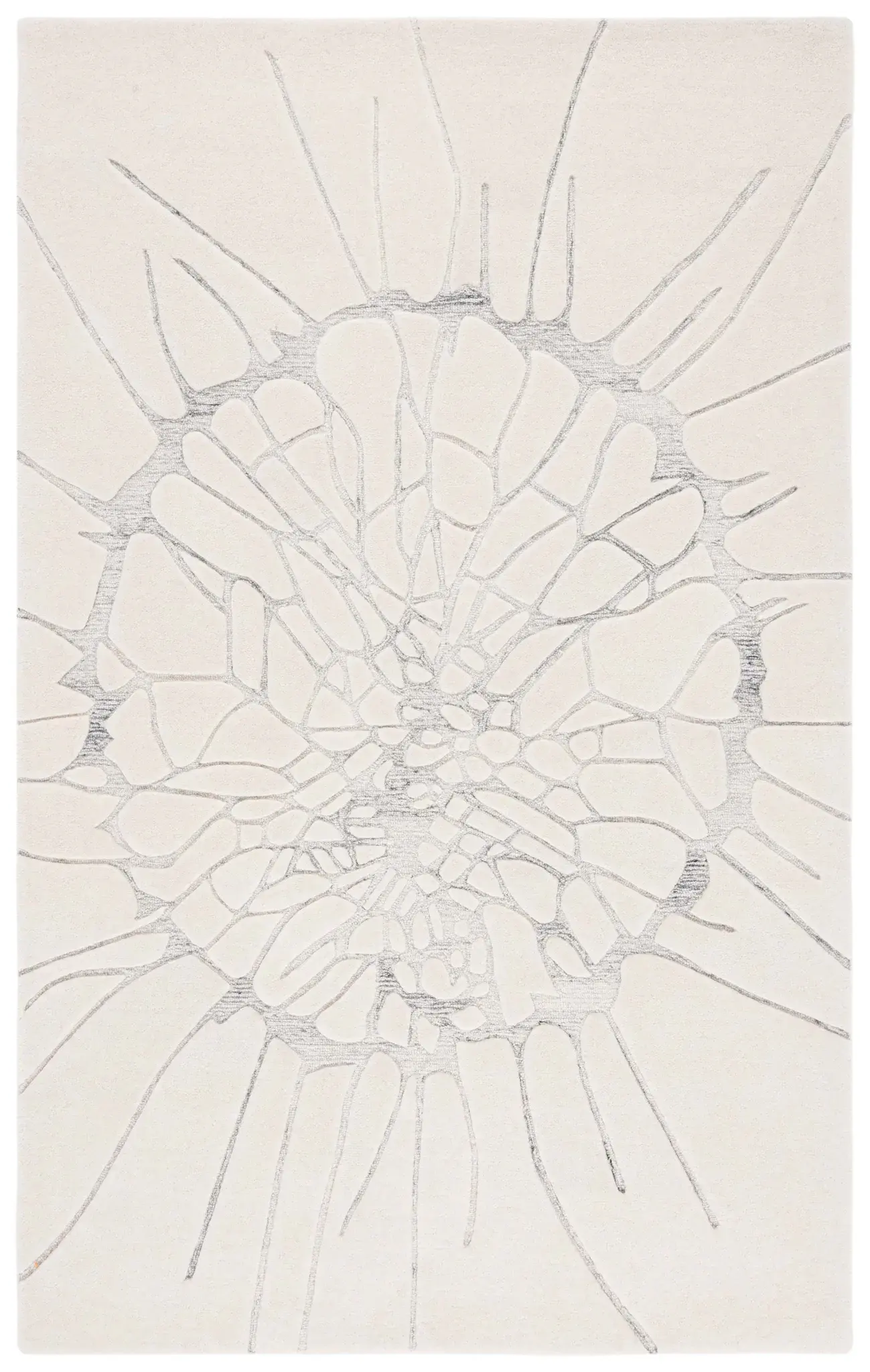 Mykonos Abstract Shattered Hand-Tufted Rug