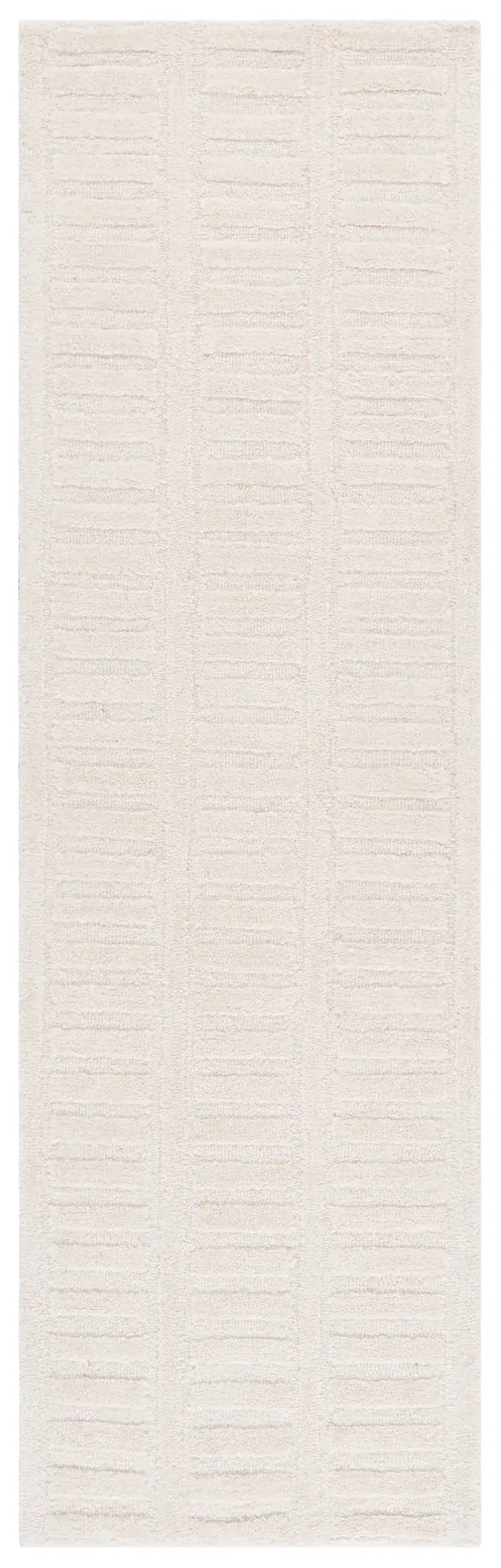 Mykonos Textured Grid Hand-Tufted Wool Rug