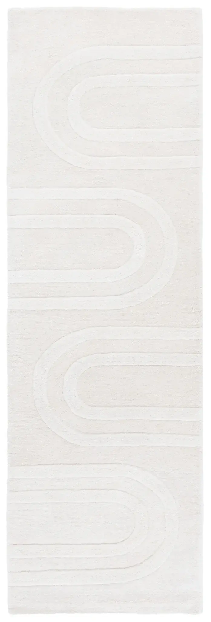 Mykonos Carved Arch Hand-Tufted Wool Rug