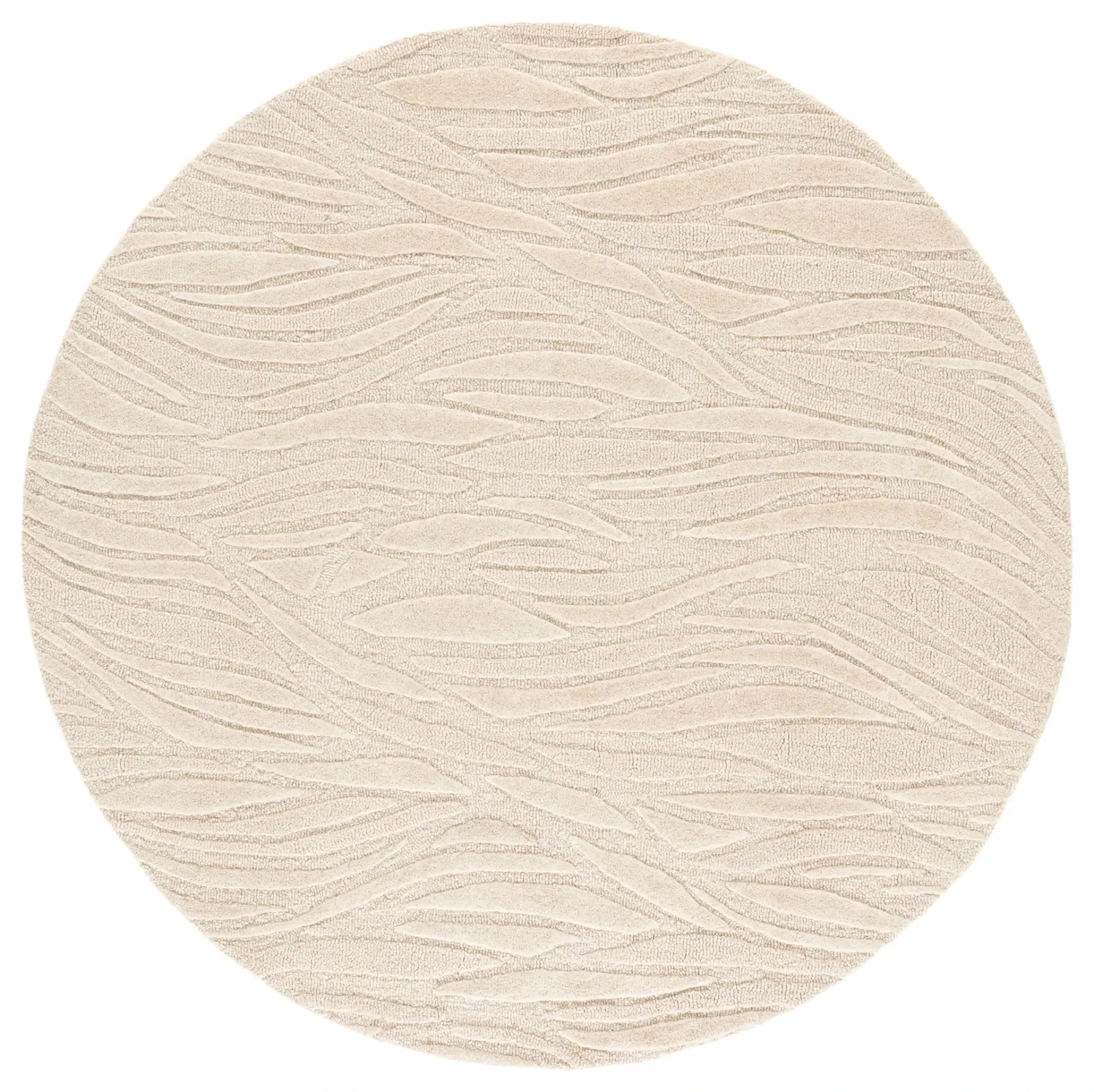 Mykonos Modern Wave Hand-Tufted Wool Rug